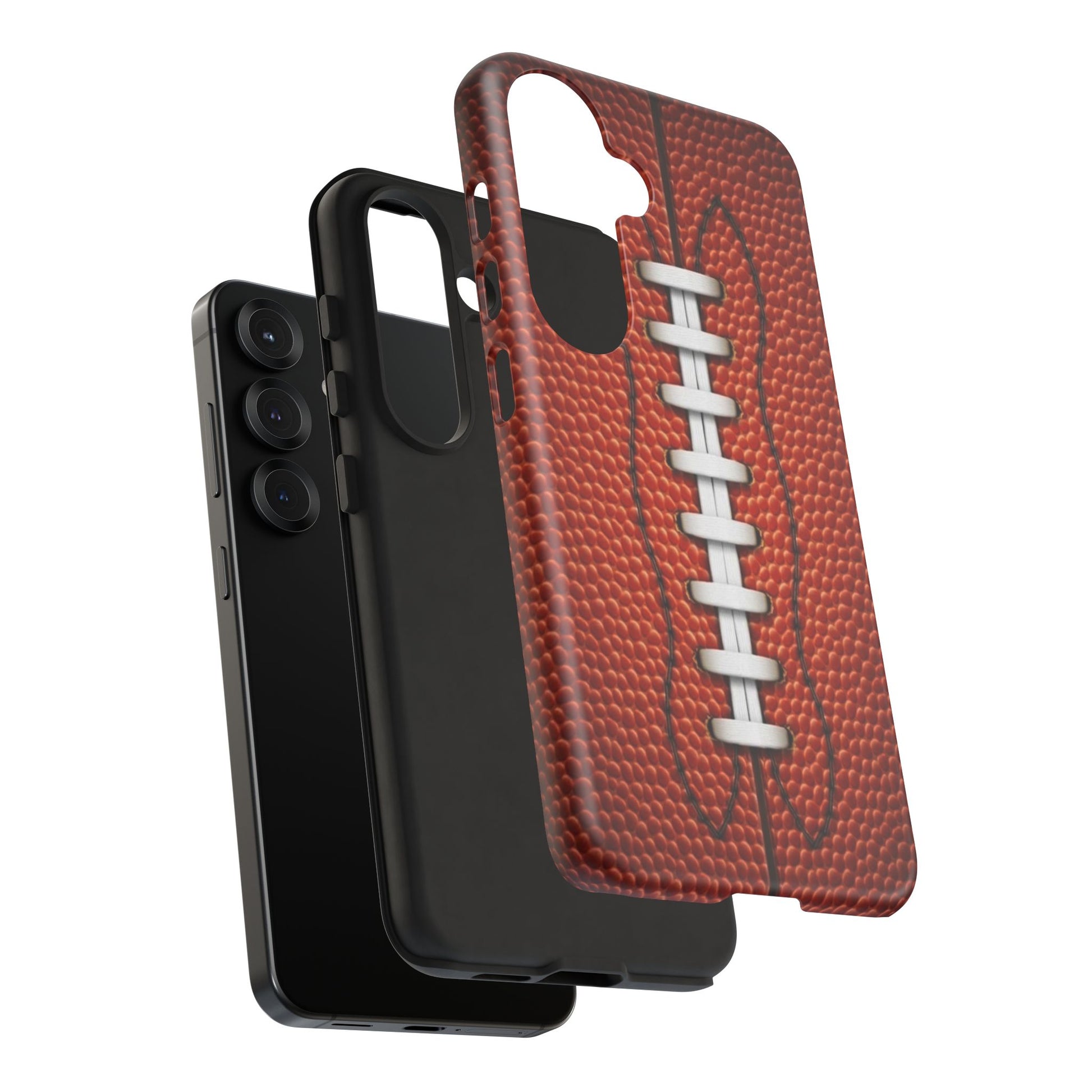 Football Pigskin Print Tough Cases for iPhones, Samsung, and Pixel