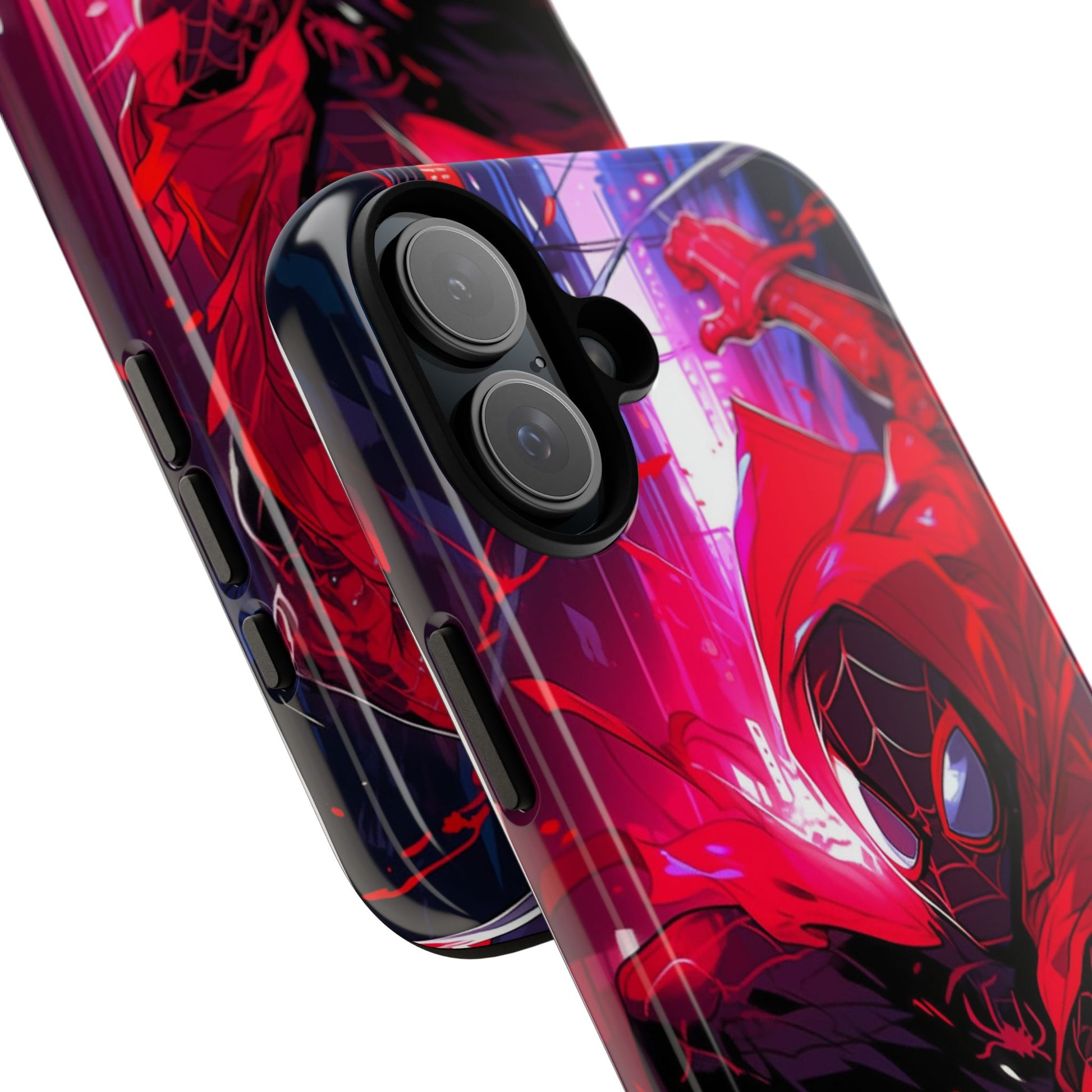 Miles Morales Spiderman Phone Case, Tough Cases for iPhones, Samsung, and Pixel
