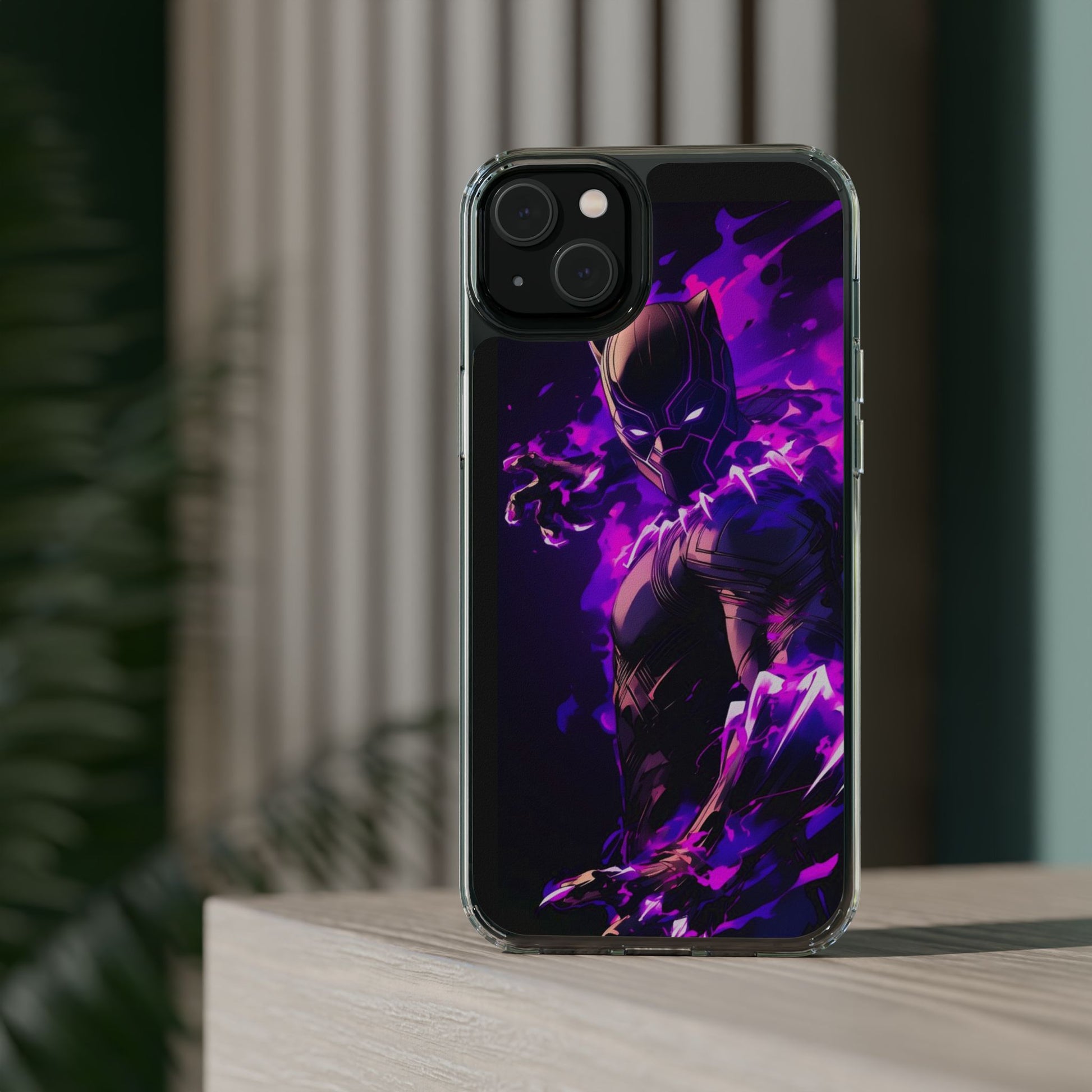 King of Wakanda Super Black Panther iPhone & Samsung Case, Wireless Charging compatible