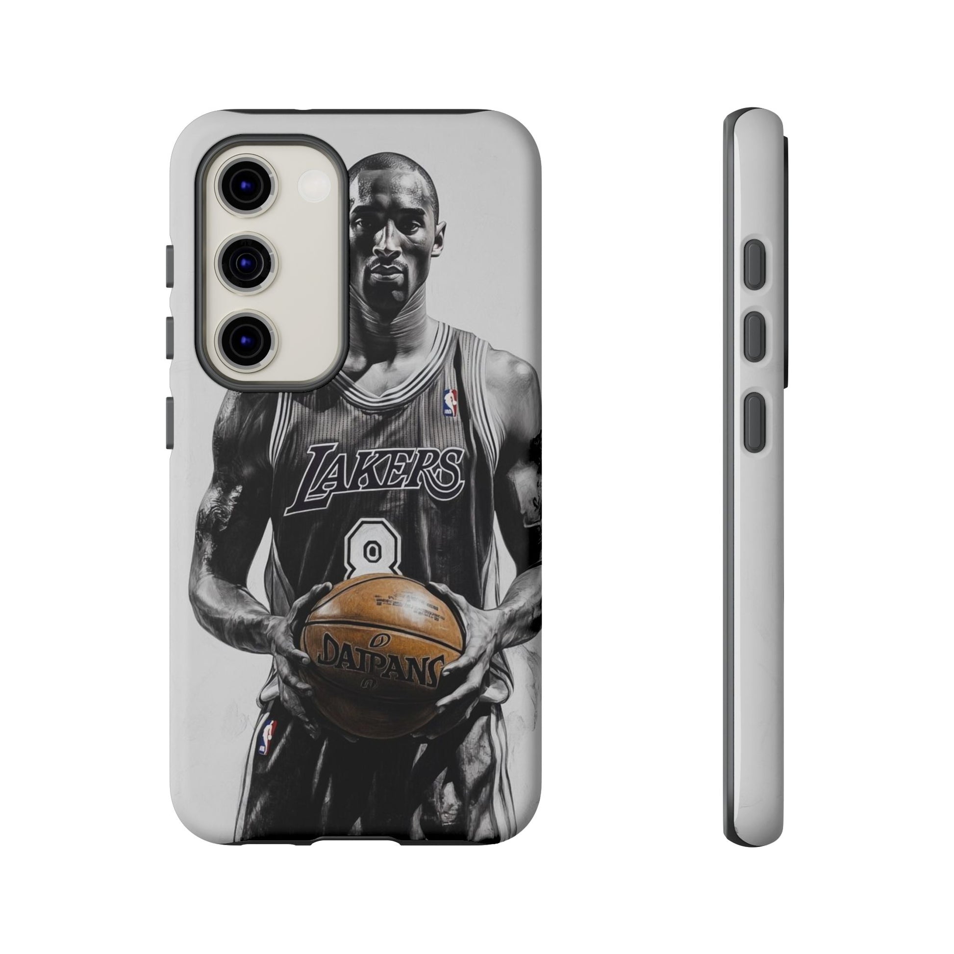 Kobe Basketball Art Tough Cases for iPhones, Samsung, and Pixel