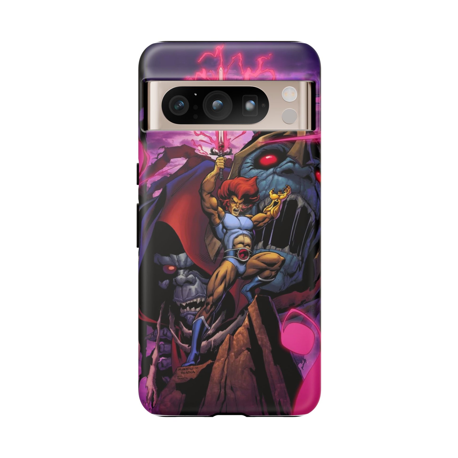 Thundercats Lion O x Mumra Tough Cases for iPhones, Samsung, and Pixel