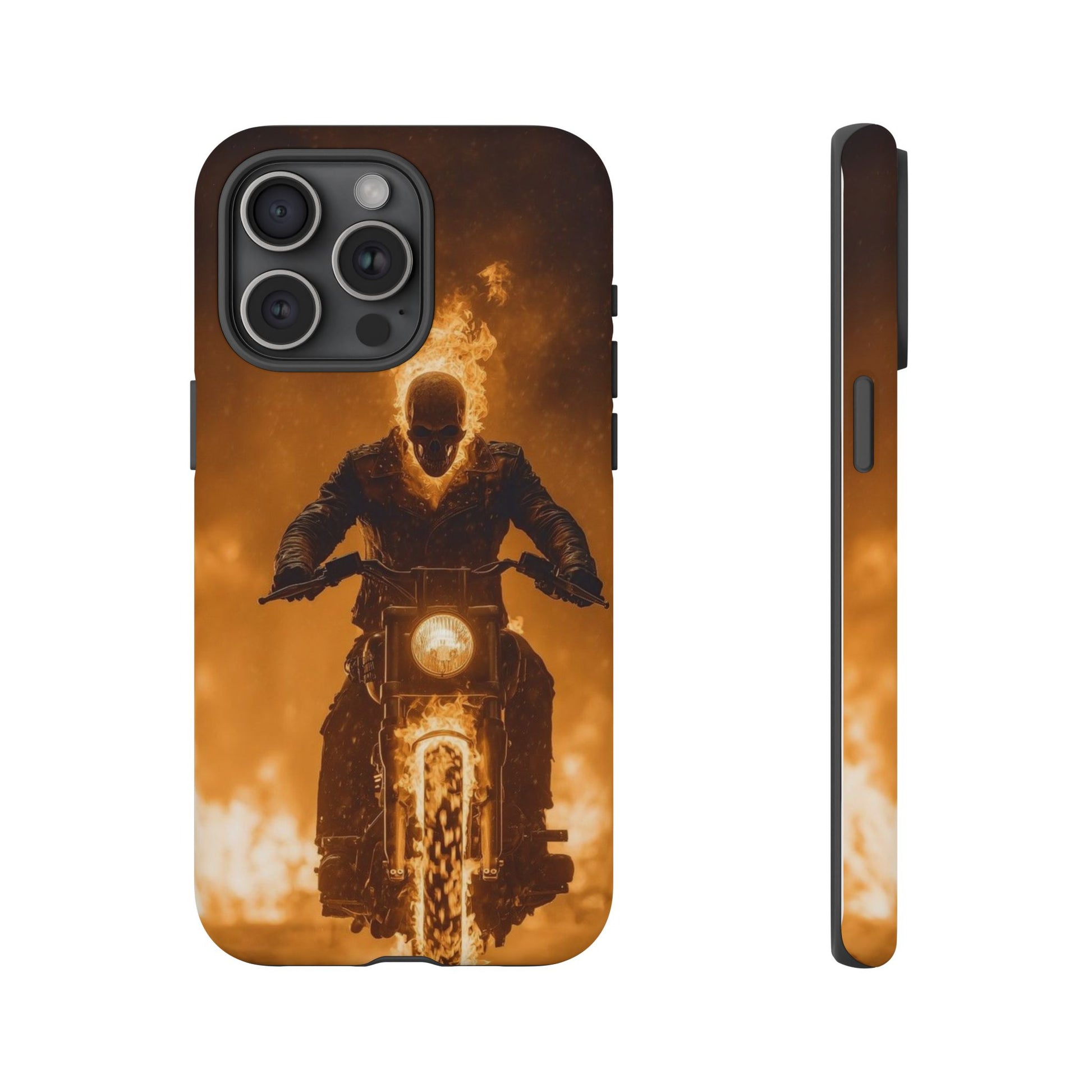 Marvel's Ghostrider Tough Cases for iPhones, Samsung, and Pixel