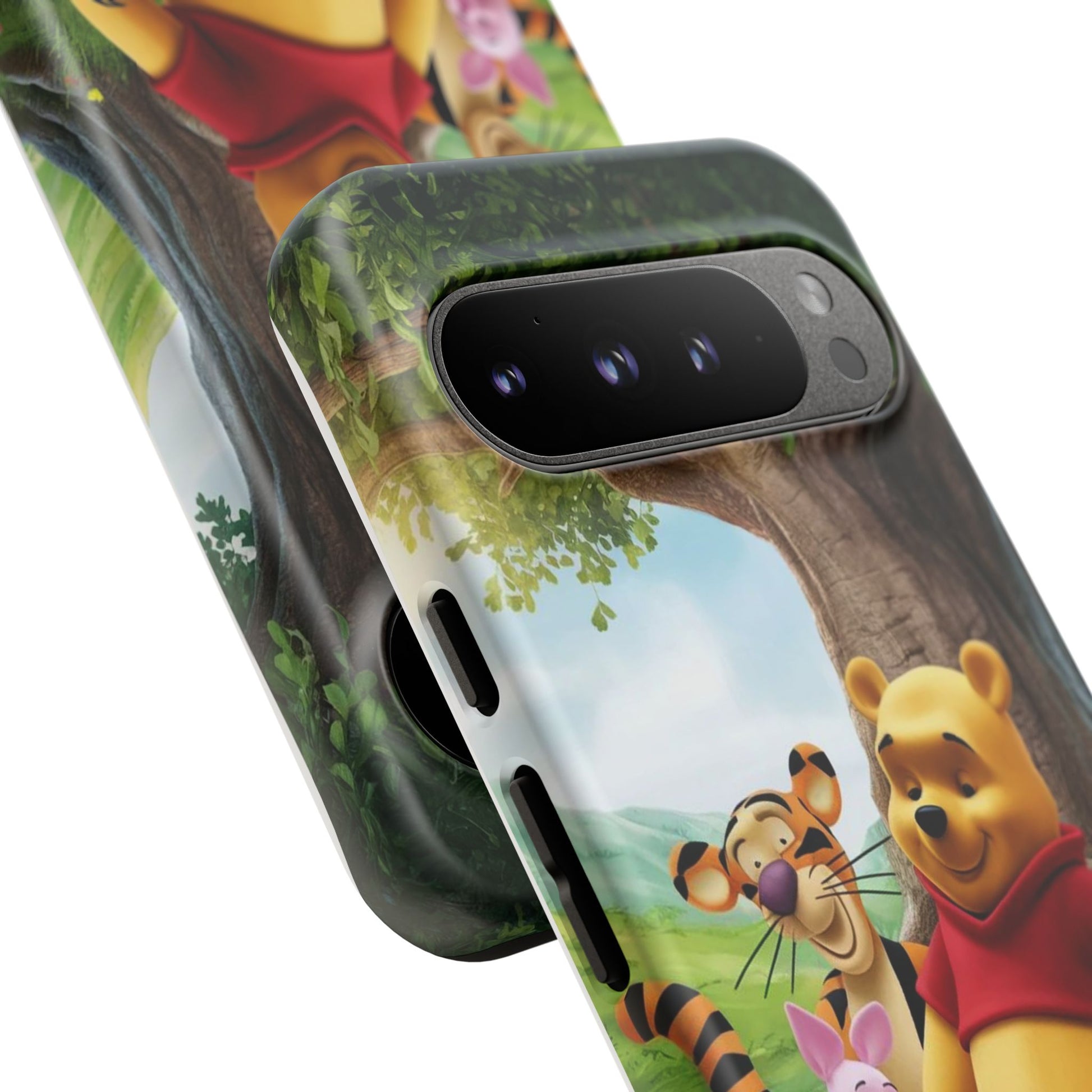 Cute Pooh Bear Phone Case, Tough Cases, Disney Phone for iPhones, Samsung, and Pixel
