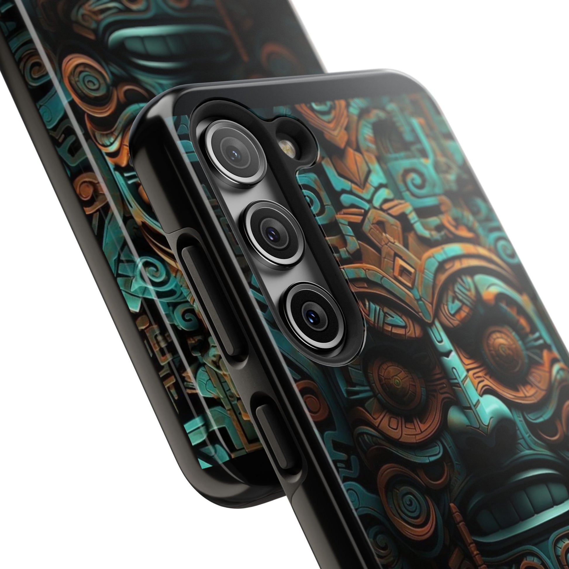 Aztecs Sculpture Inspired Phone Cases for Iphones & Samsung Phones