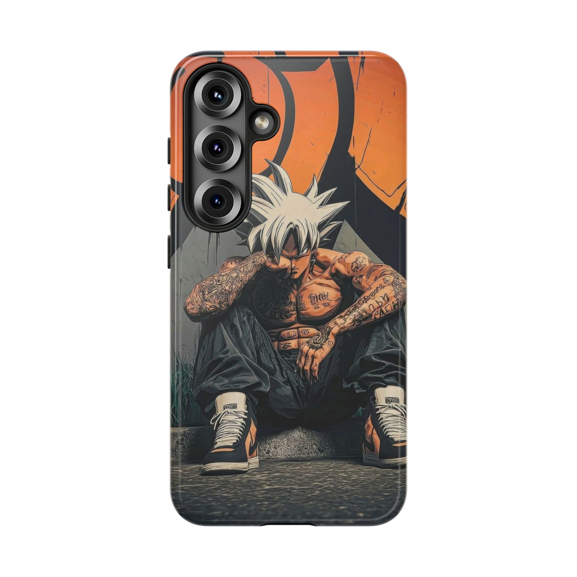 Anime DBZ Thug Tough Cases for iPhones, Samsung, and Pixel