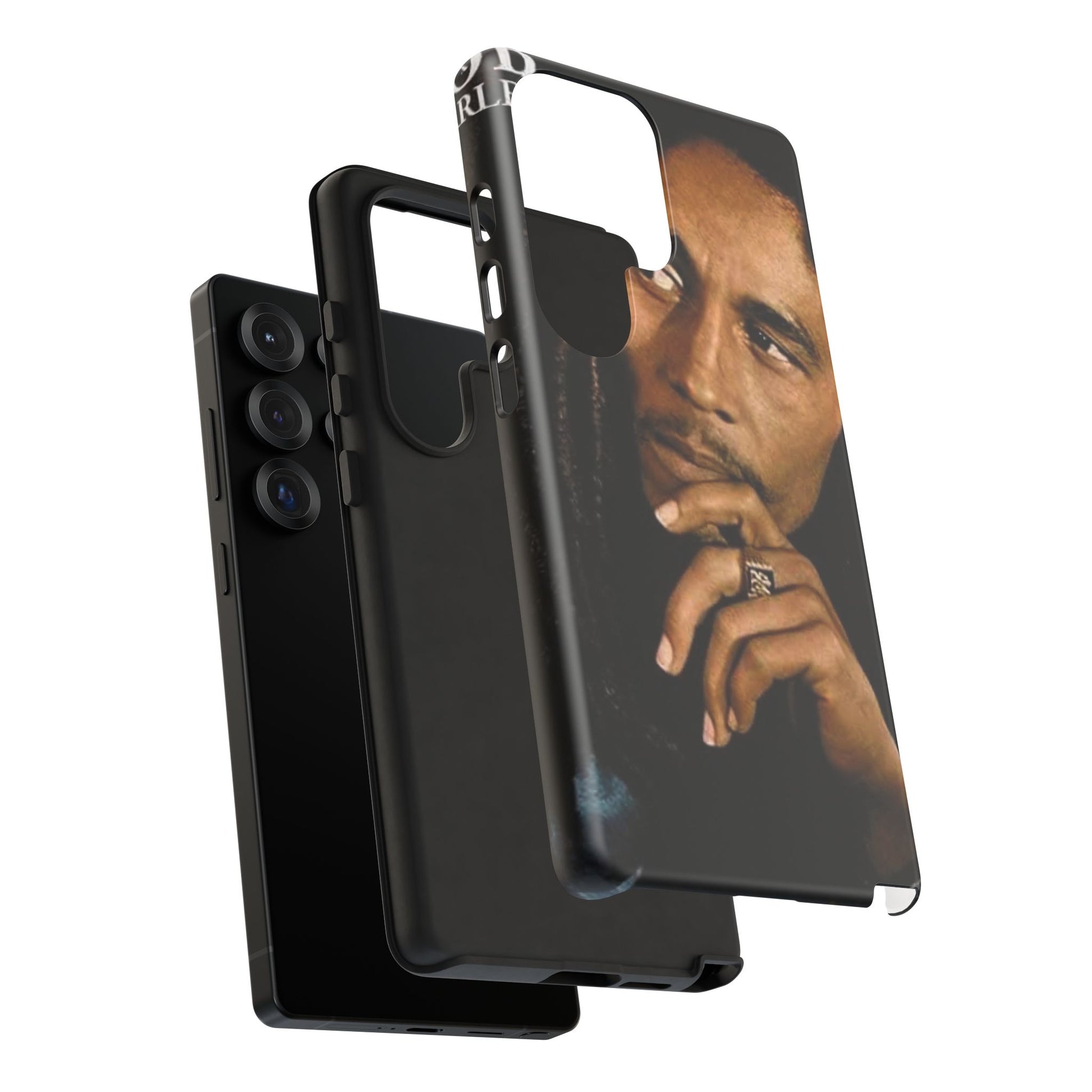 Marley Reggae Tough Cases for iPhones, Samsung, and Pixel