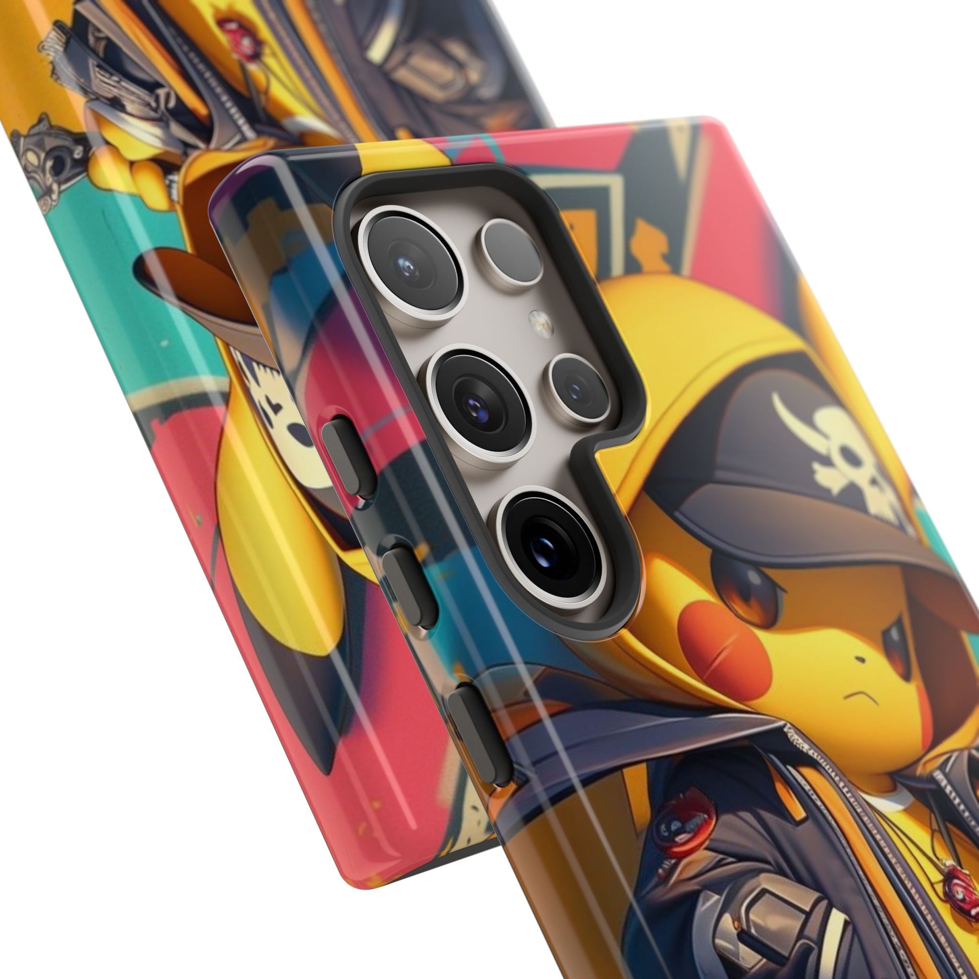 Cute Poke Bear Phone Case, Tough Cases for iPhones, Samsung, and Pixel