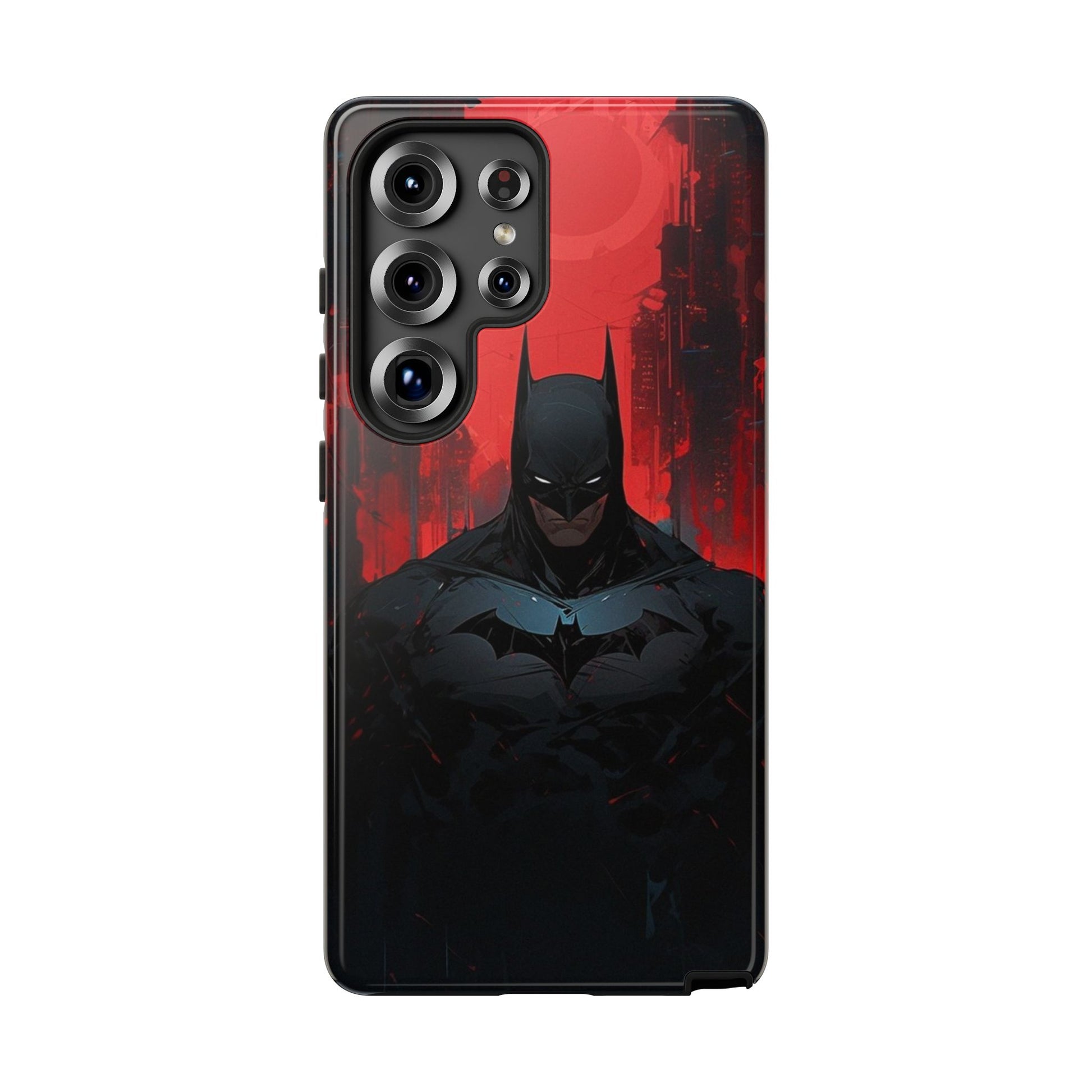 The Dark Knight Batman Tough Cases for iPhones, Samsung, and Pixel