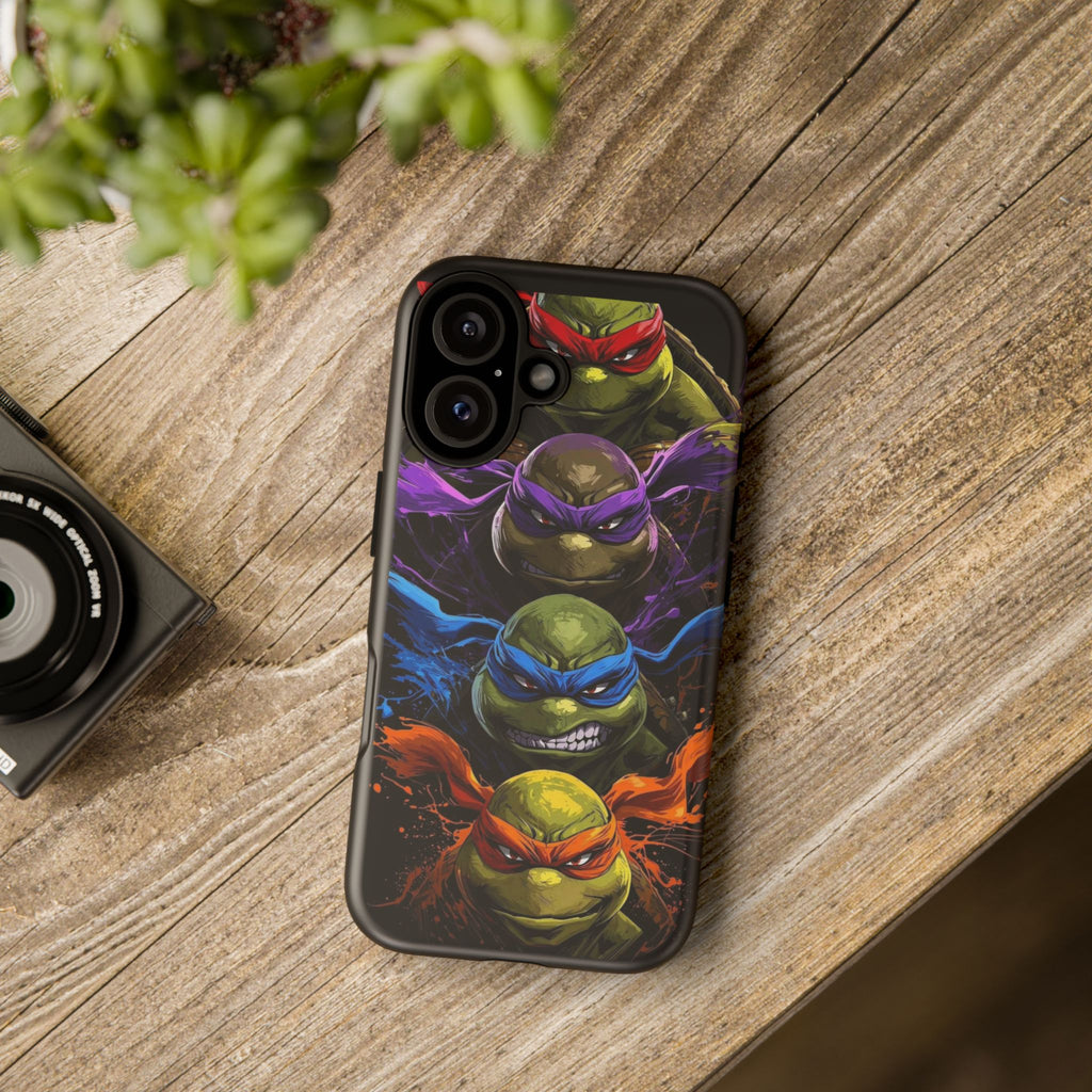 Ninja Turtles Tough Cases for iPhones, Samsung, and Pixel