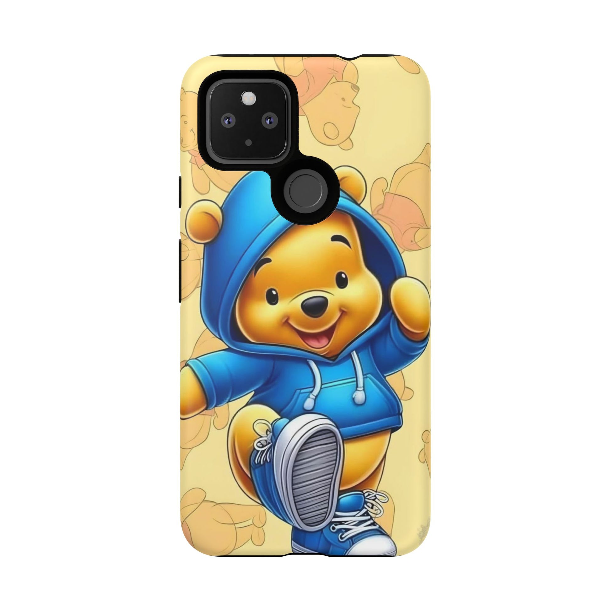 Cute Pooh Bear Phone Case, Tough Case