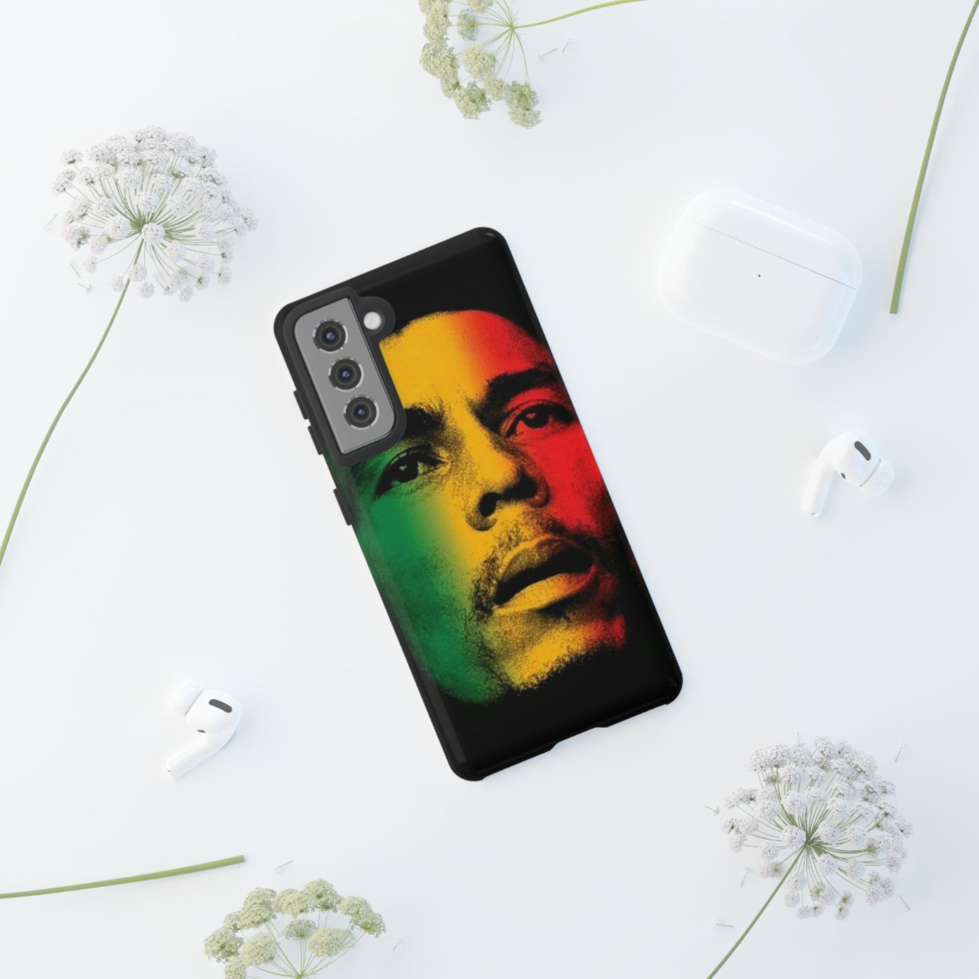 We Be Jammin Tough Cases for iPhones, Samsung, and Pixel