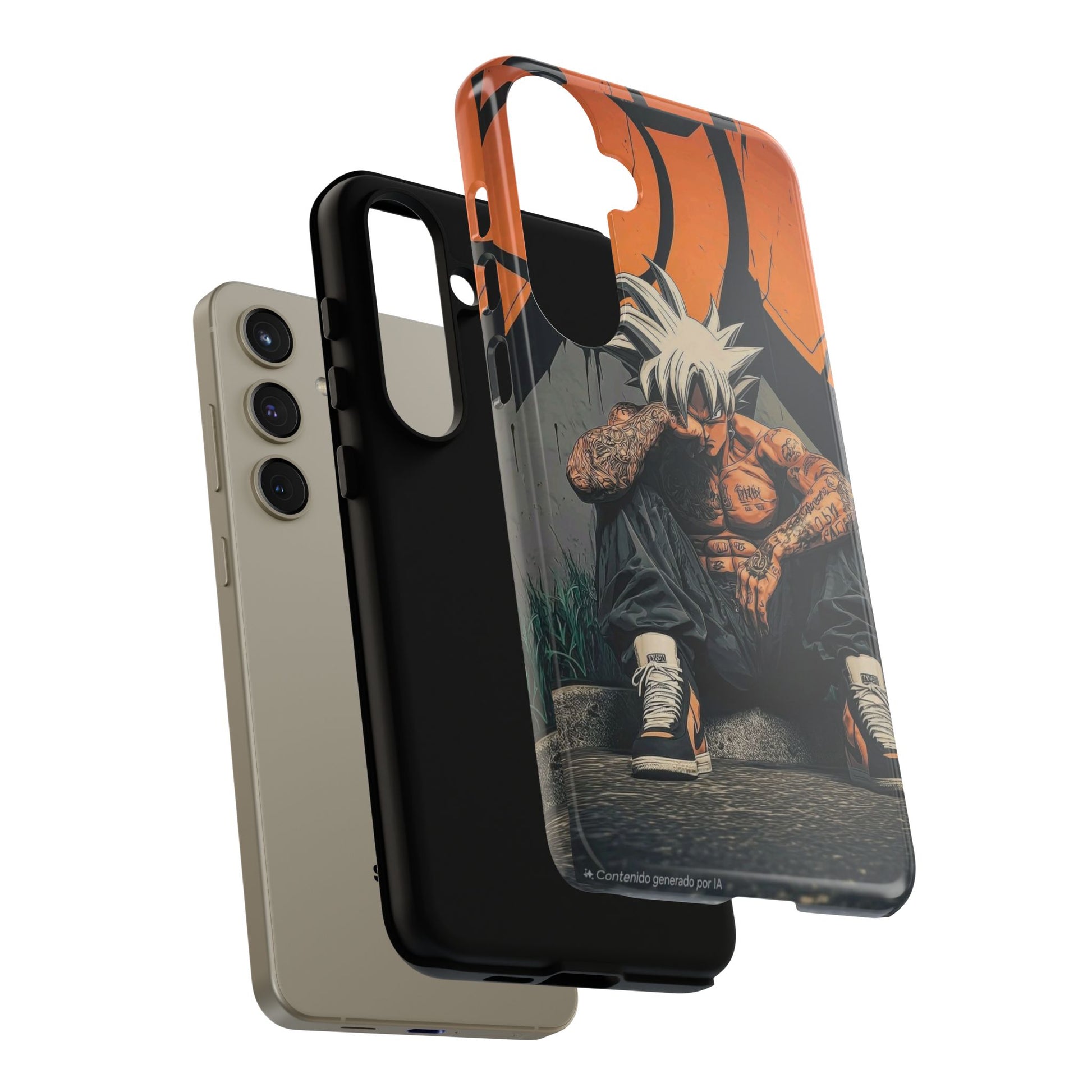Anime DBZ Thug Tough Cases for iPhones, Samsung, and Pixel