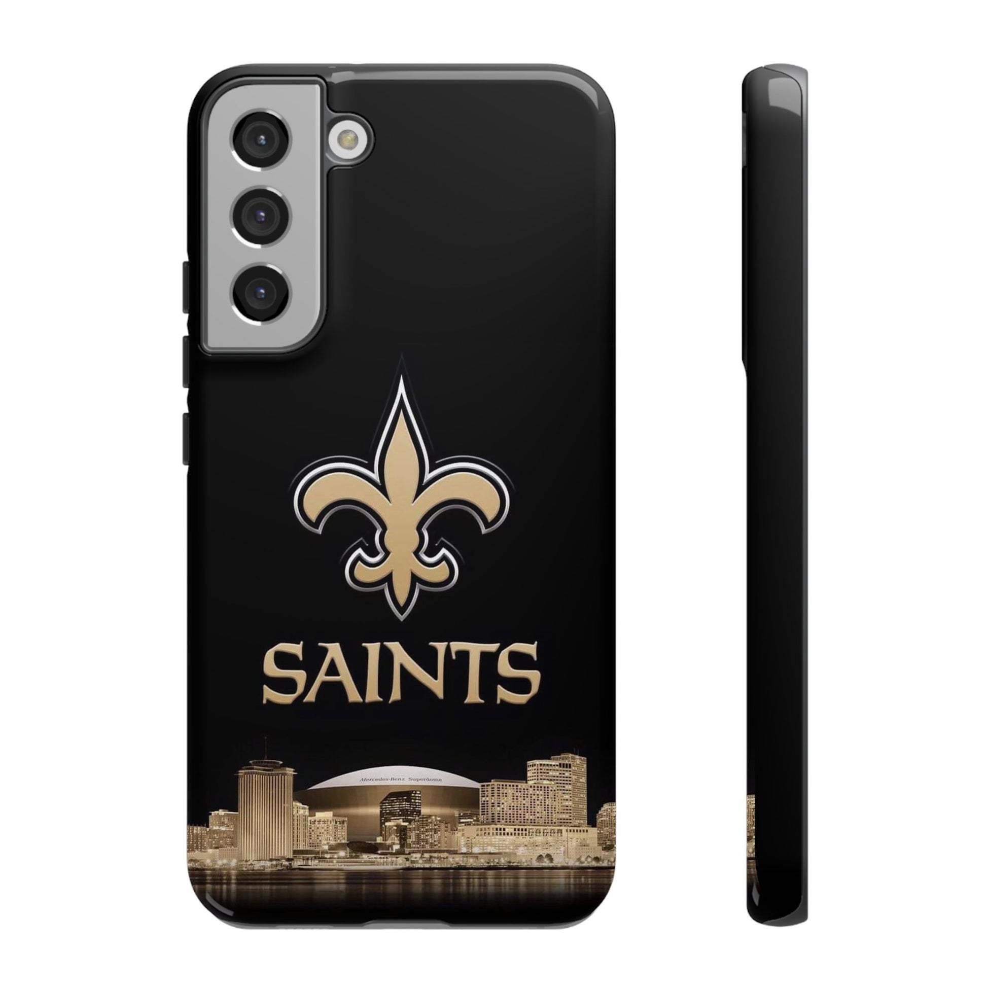 Football New Orleans Saints Logo Tough Cases for iPhones, Samsung, and Pixel