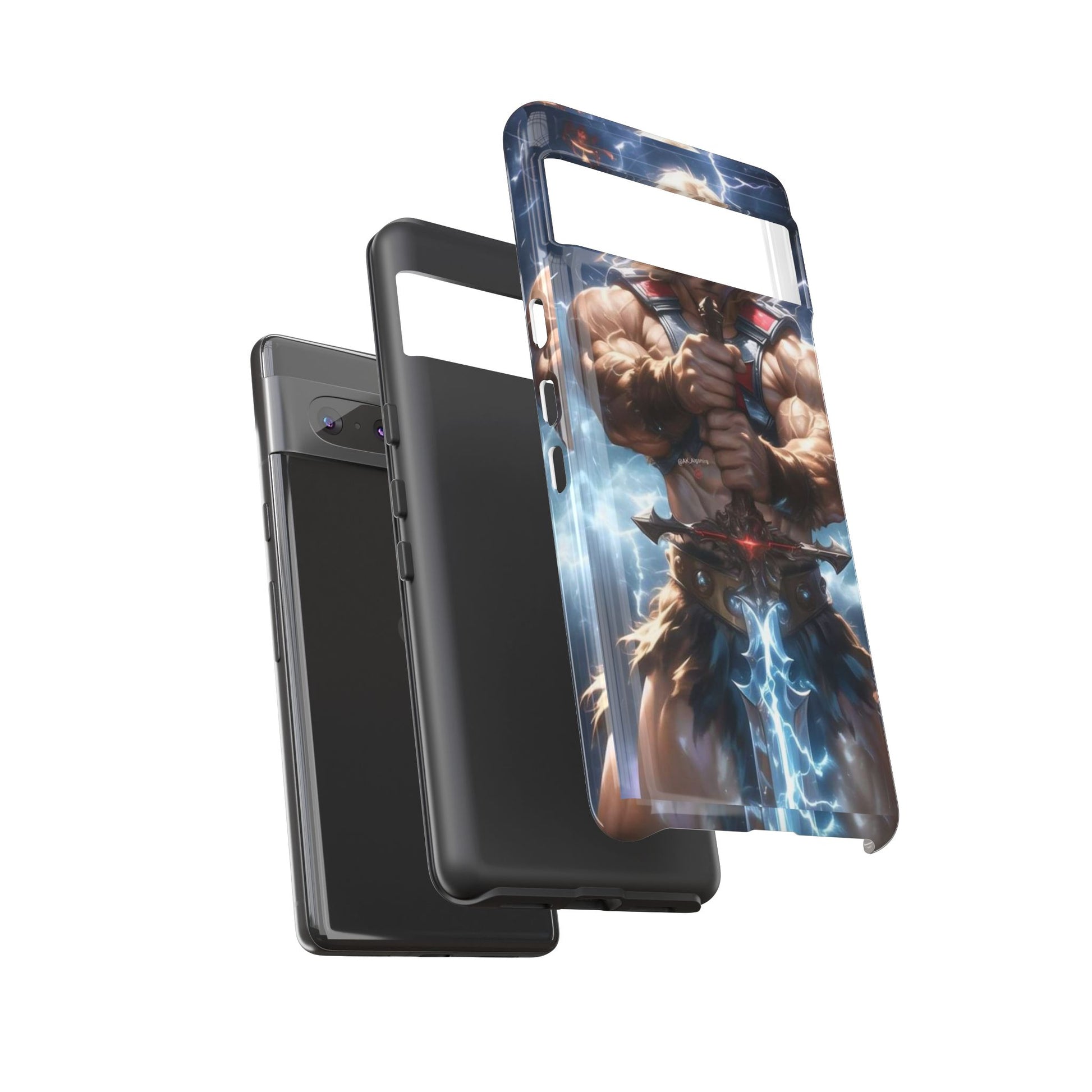 He-Man Masters of the Universe Tough Cases for iPhones, Samsung, and Pixel