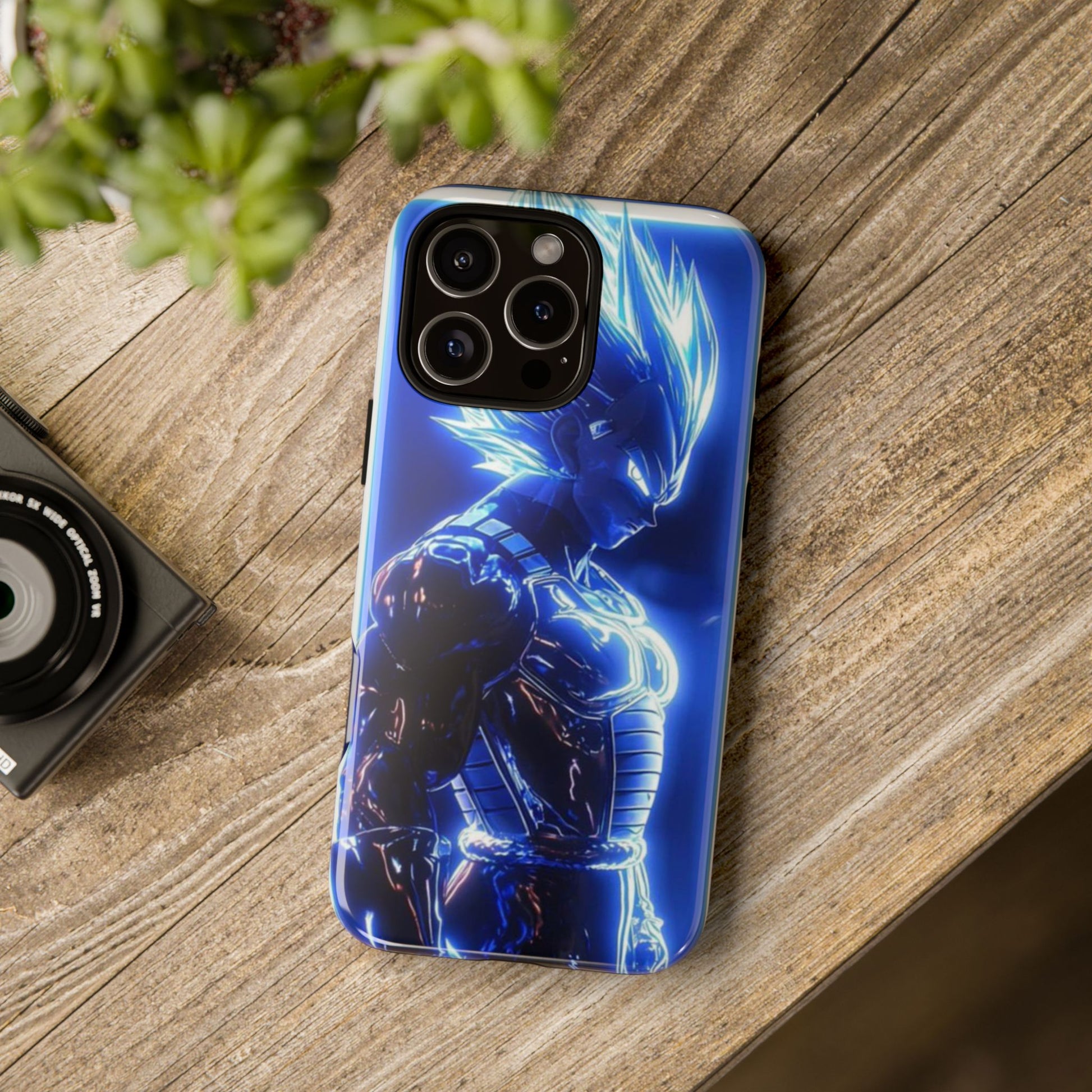 Anime Dragon Ball Z Super Saiyan Tough Cases for iPhones, Samsung, and Pixel