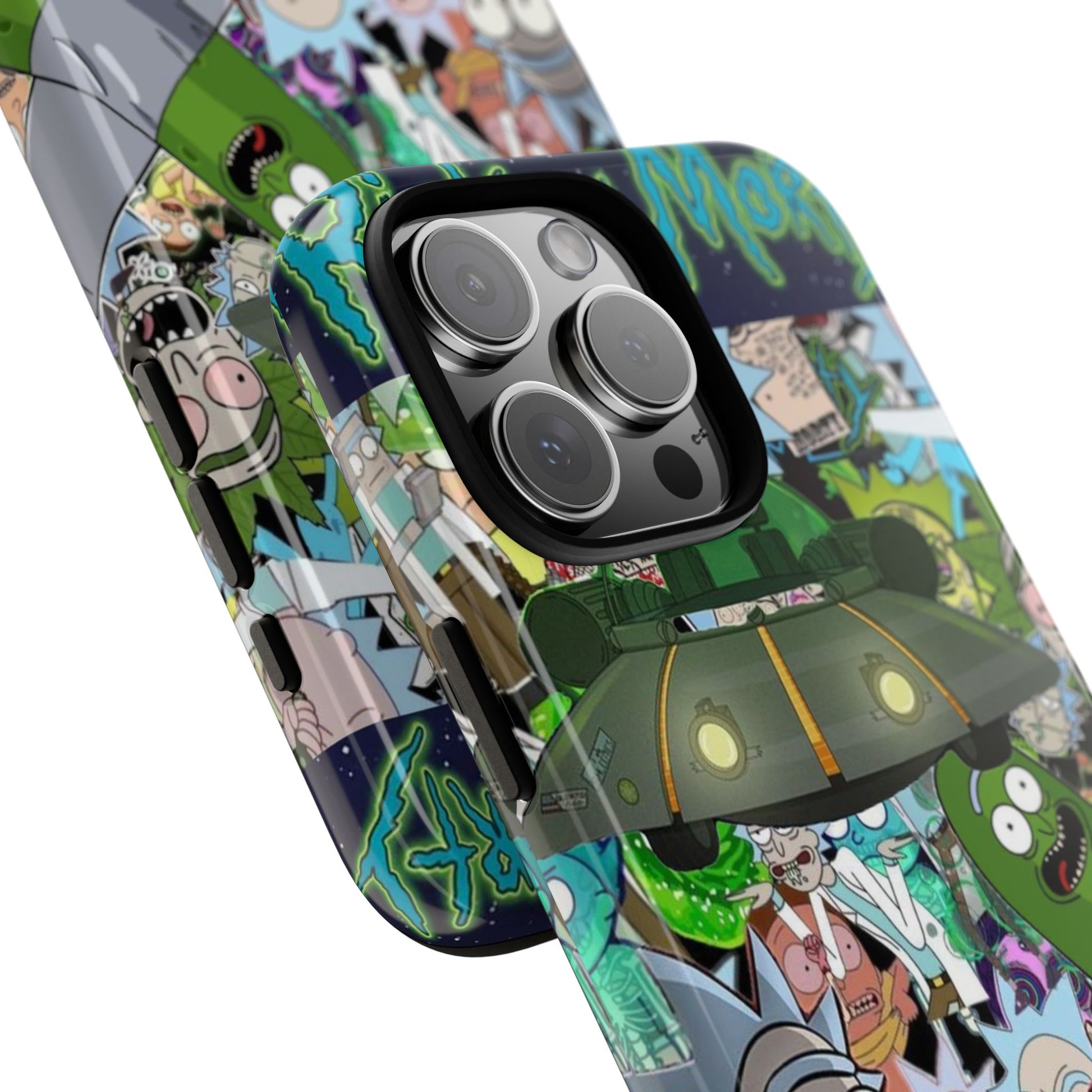 Rick and Morty Phone Case, Tough Cases for iPhones, Samsung, and Pixel