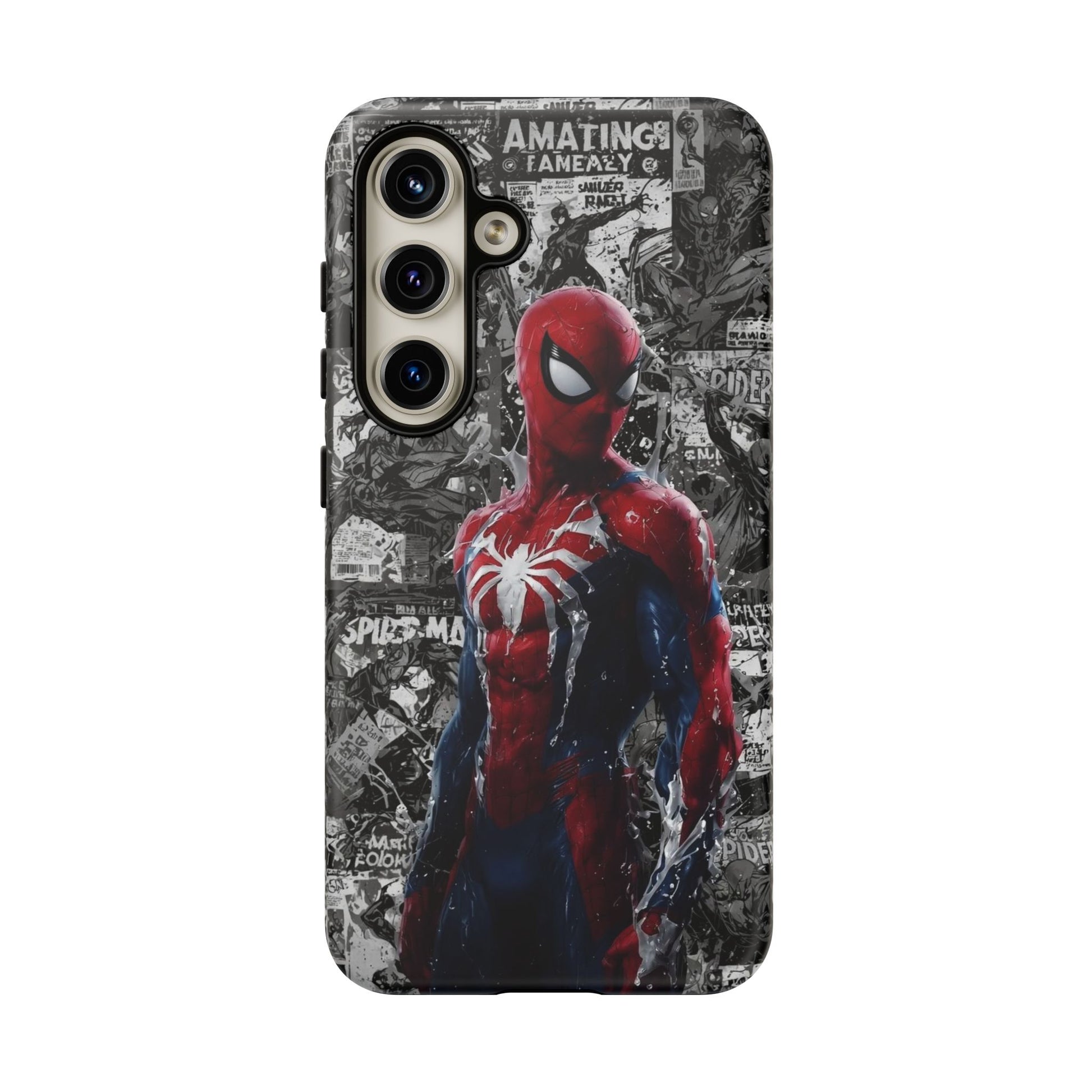 Spiderman Phone Case, Tough Cases for iPhones, Samsung, and Pixel