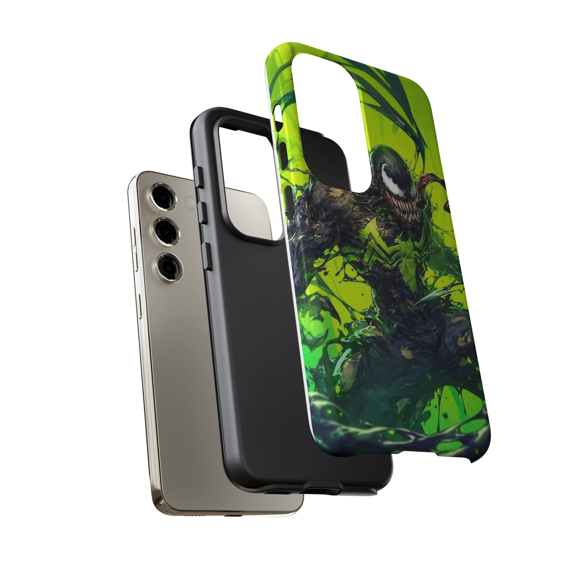 Evil Venom Phone Case, Tough Cases, Marvel Comics Phone for iPhones, Samsung, and Pixel