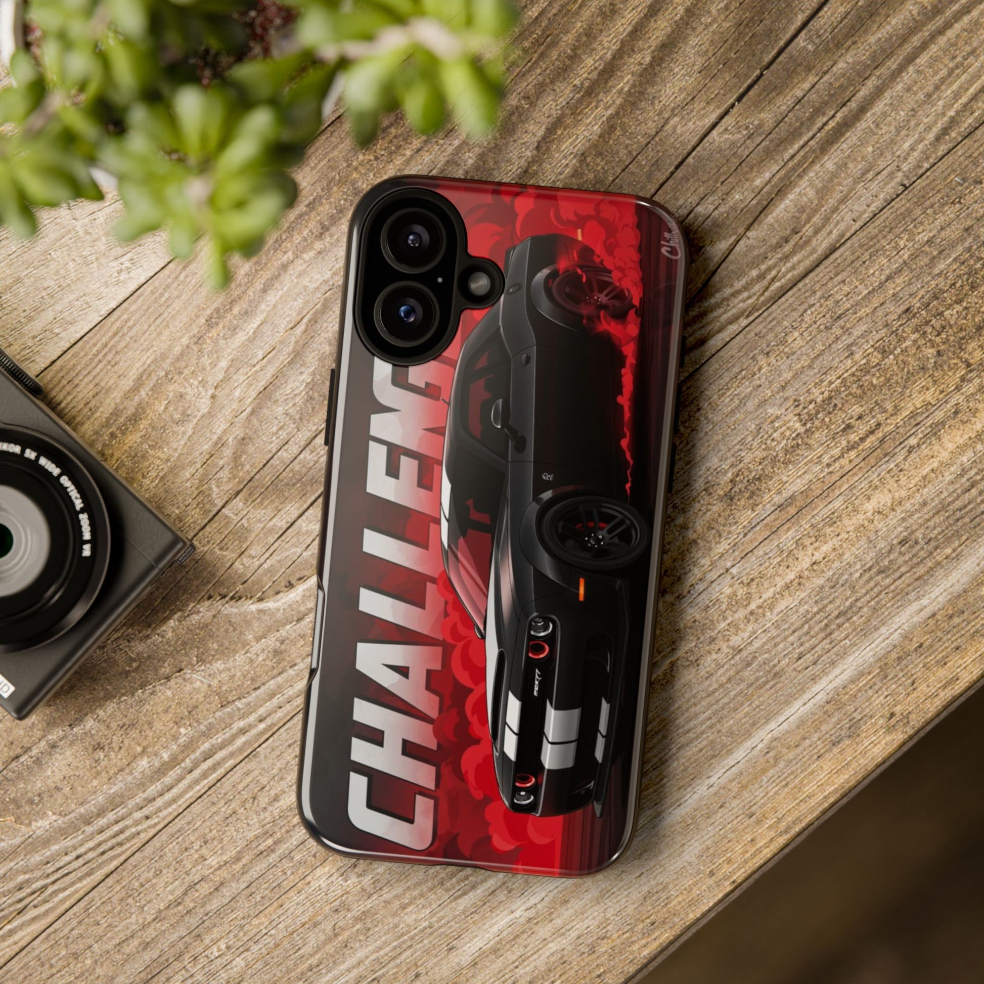 Hellcat Challenger Durable Tough Cases for iPhones, Samsung, and Pixel