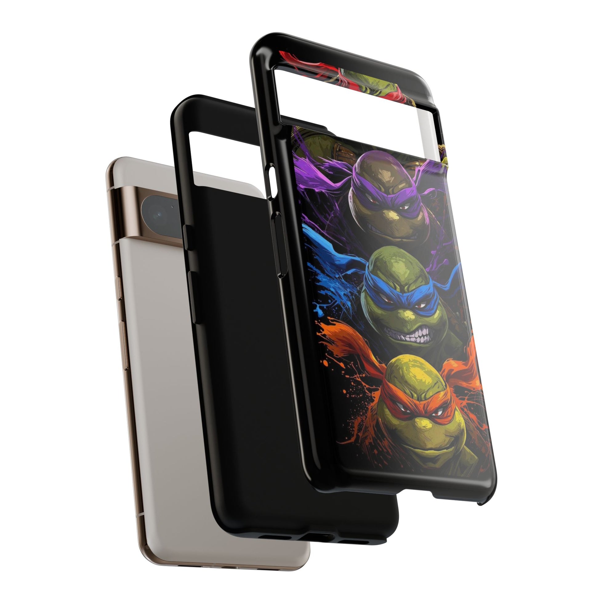 Ninja Turtles Tough Cases for iPhones, Samsung, and Pixel