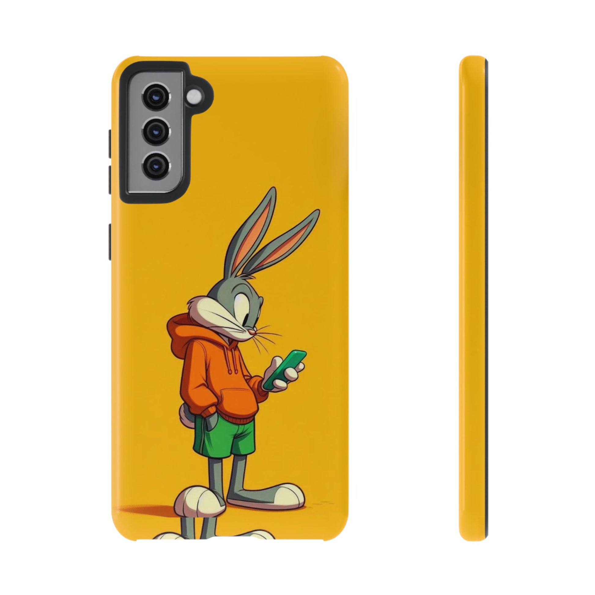 Bugs Bunny Tough Cases for iPhones, Samsung, and Pixel
