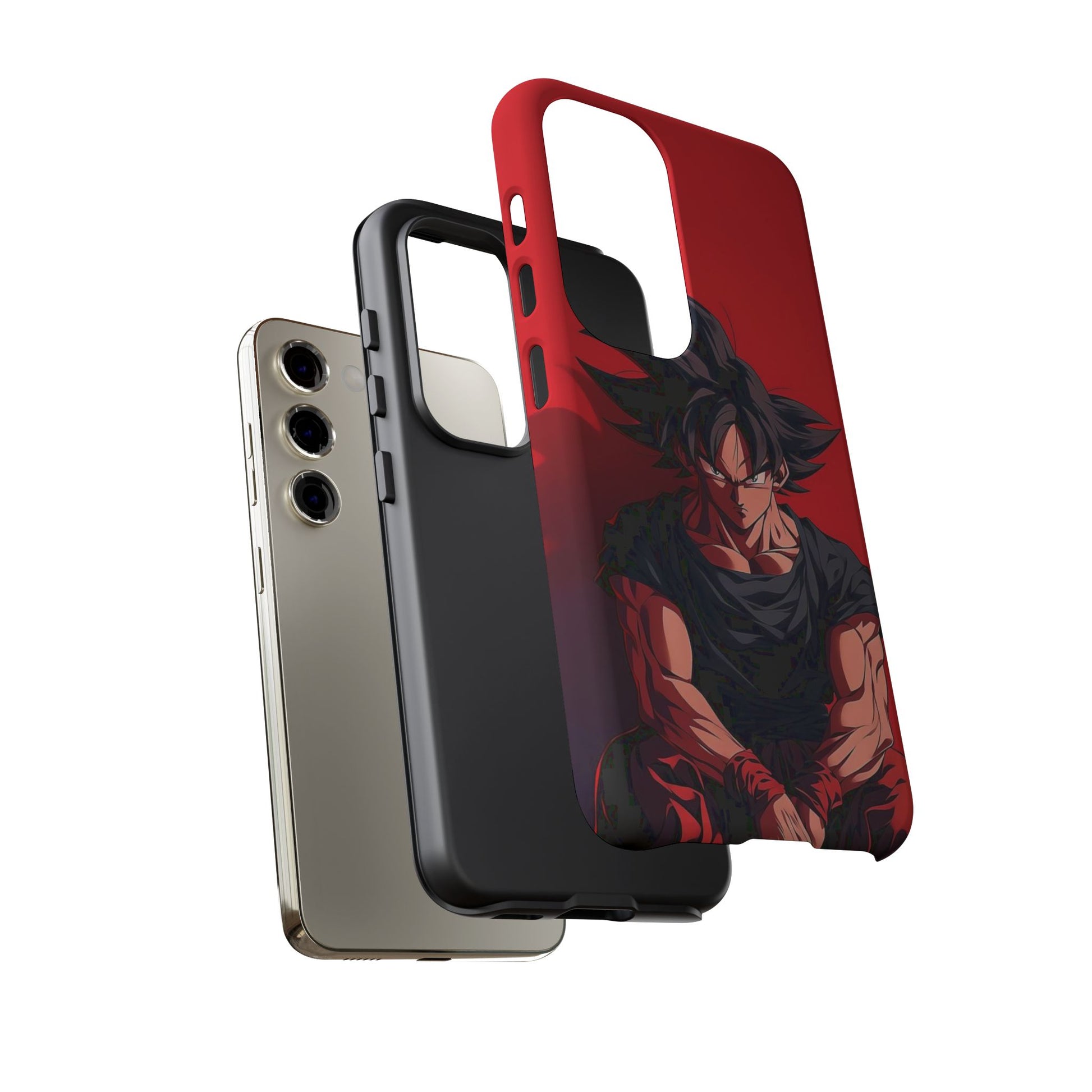 Anime Goku Dragon ball Z Tough Cases for iPhones, Samsung, and Pixel