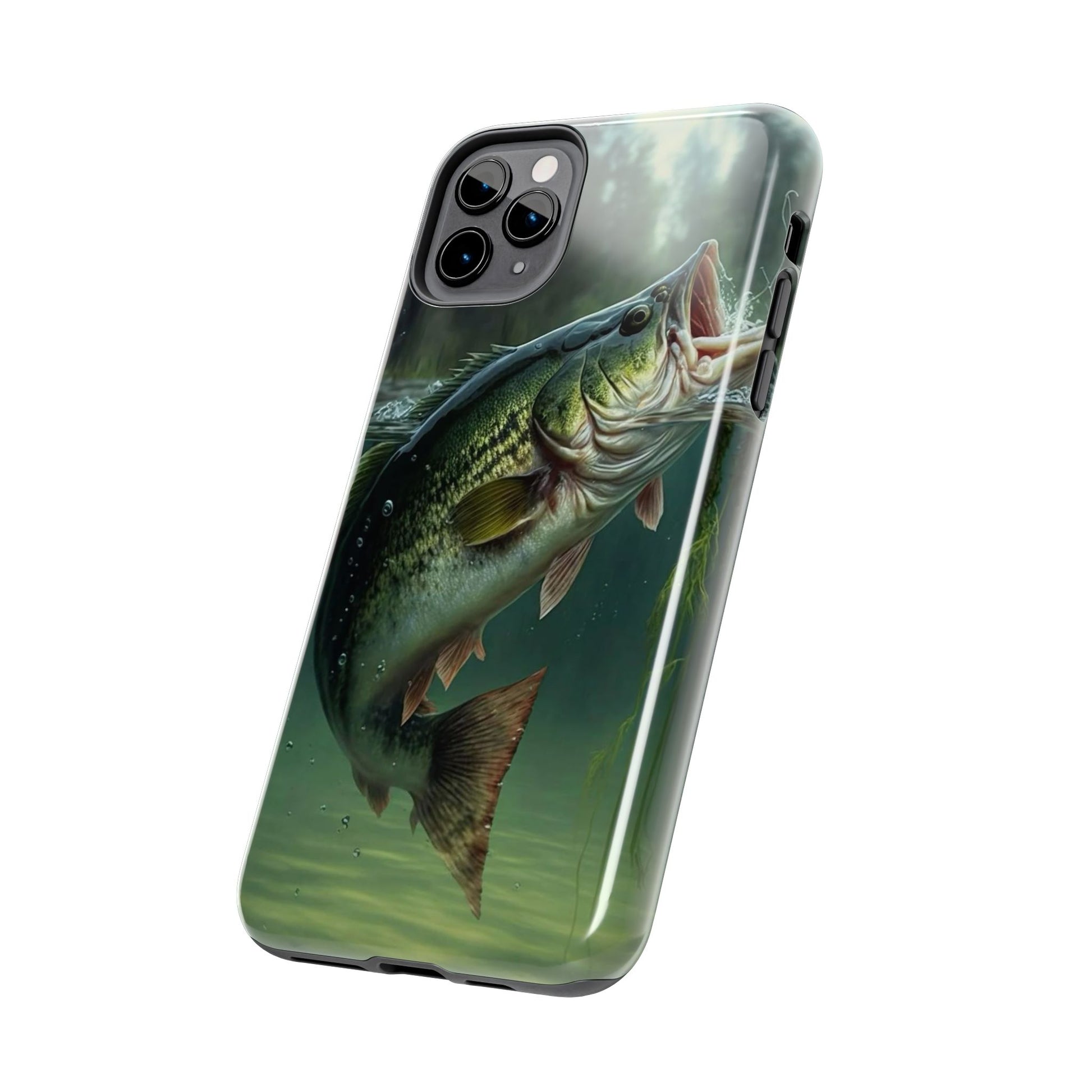 Large Mouth Bass Theme Phone Cases for iPhones & Samsung Phones