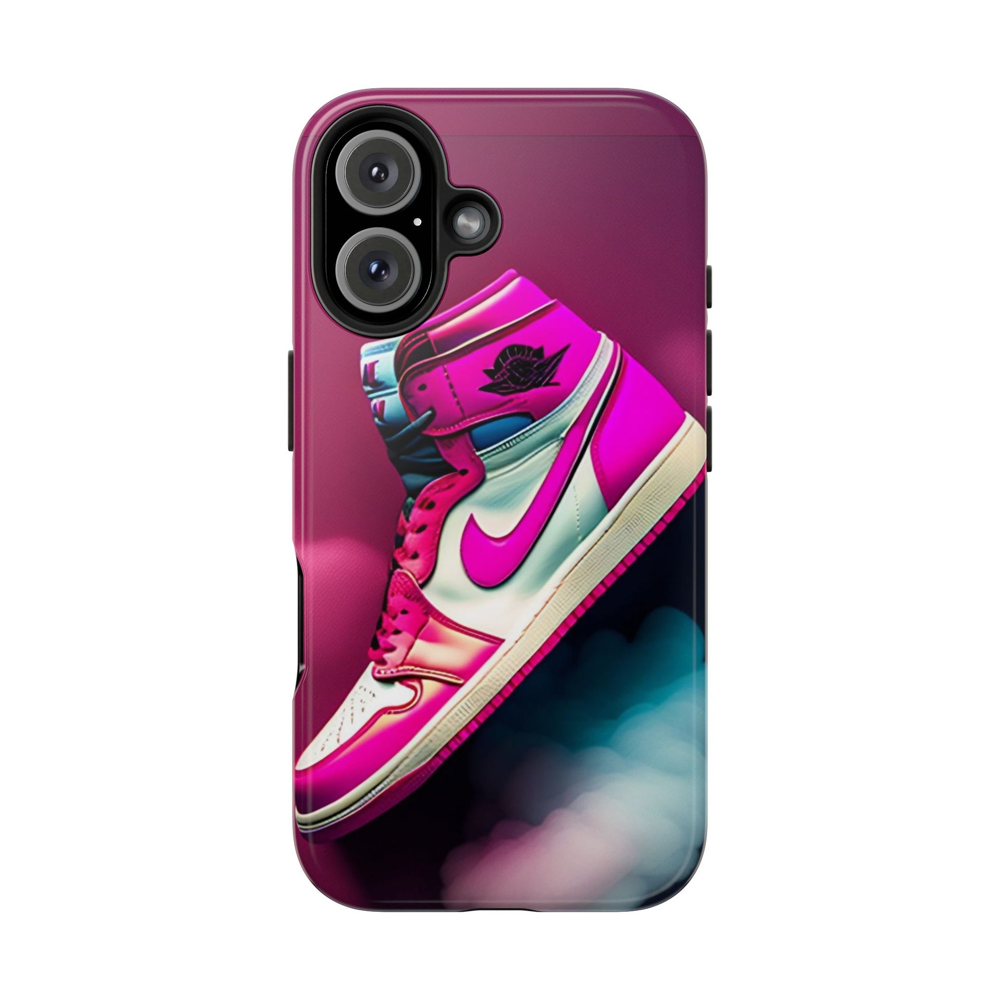 Pink Jordan Sneakers Phone Cases for iPhones & Samsung Phones