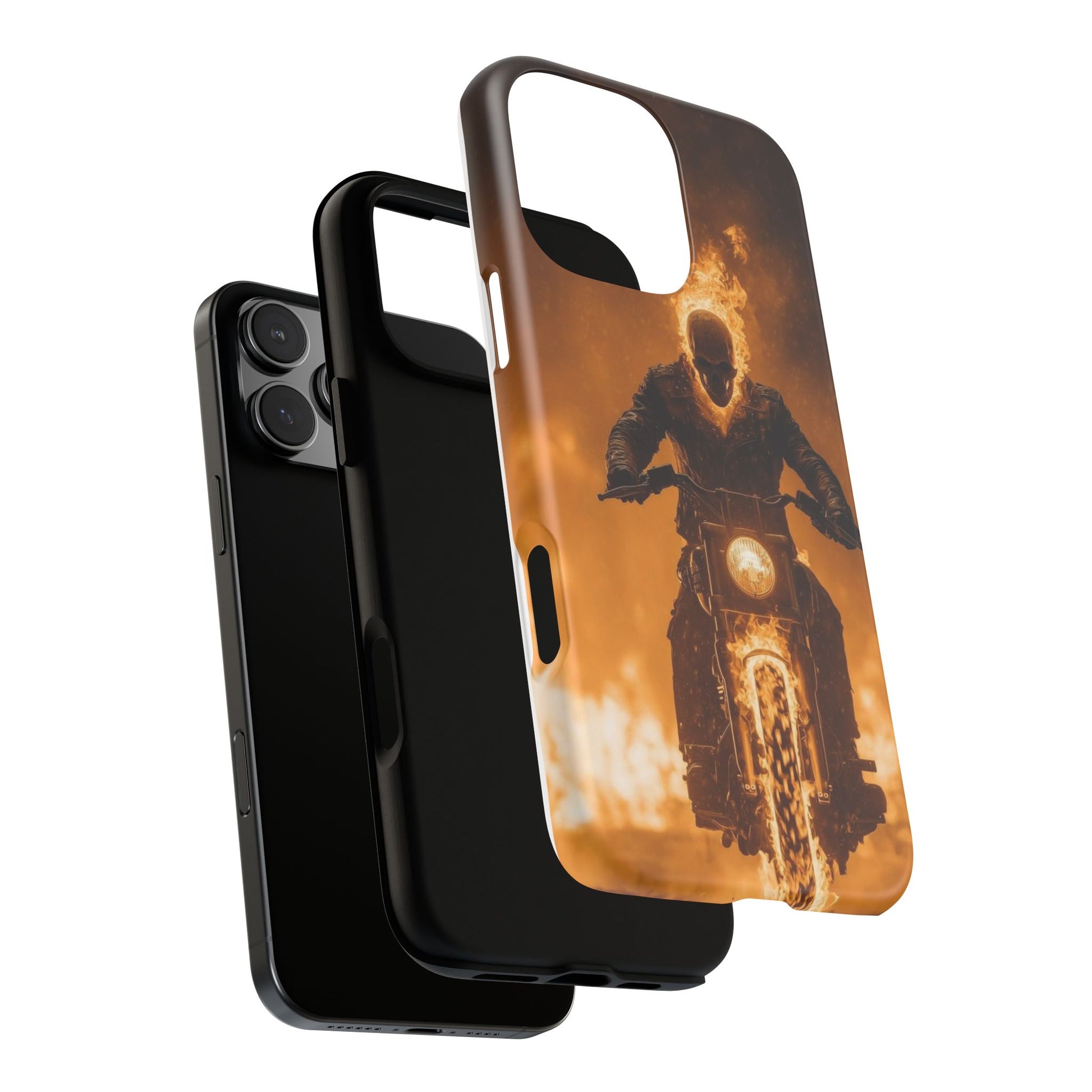 Marvel's Ghostrider Tough Cases for iPhones, Samsung, and Pixel