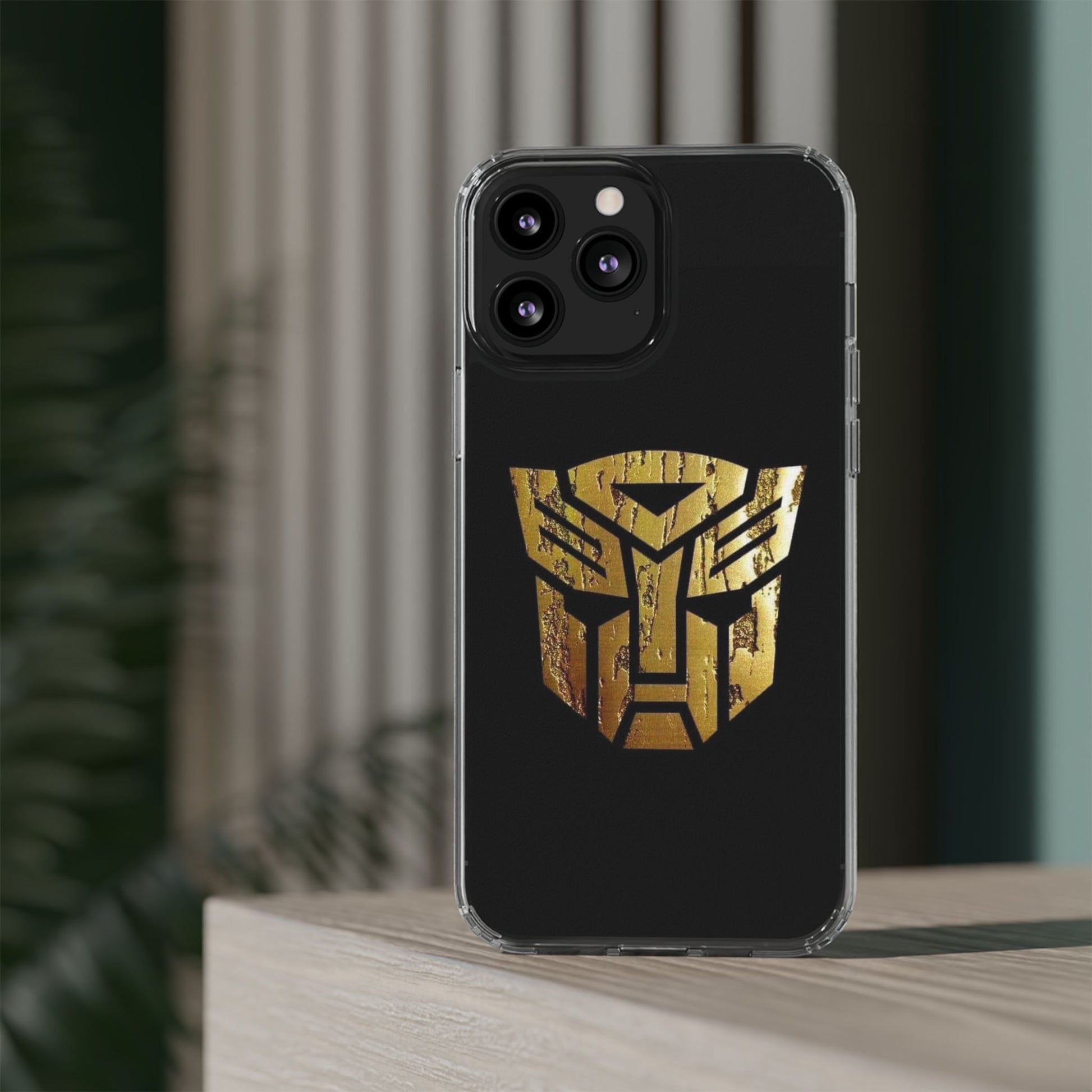 Phone Case, Autobot Logo Clear Case for iPhone and Samsung