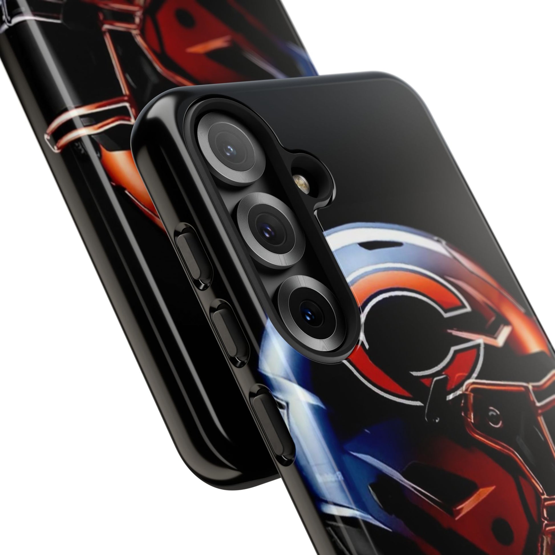 Football Helmet Chicago Bears Phone Case, Tough Cases for iPhones, Samsung, and Pixel