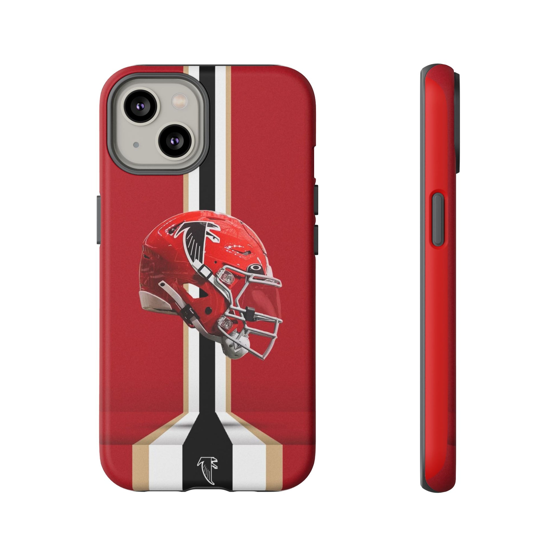 Atlanta Falcons Football Helmet Logo Tough Cases for iPhones, Samsung, and Pixel