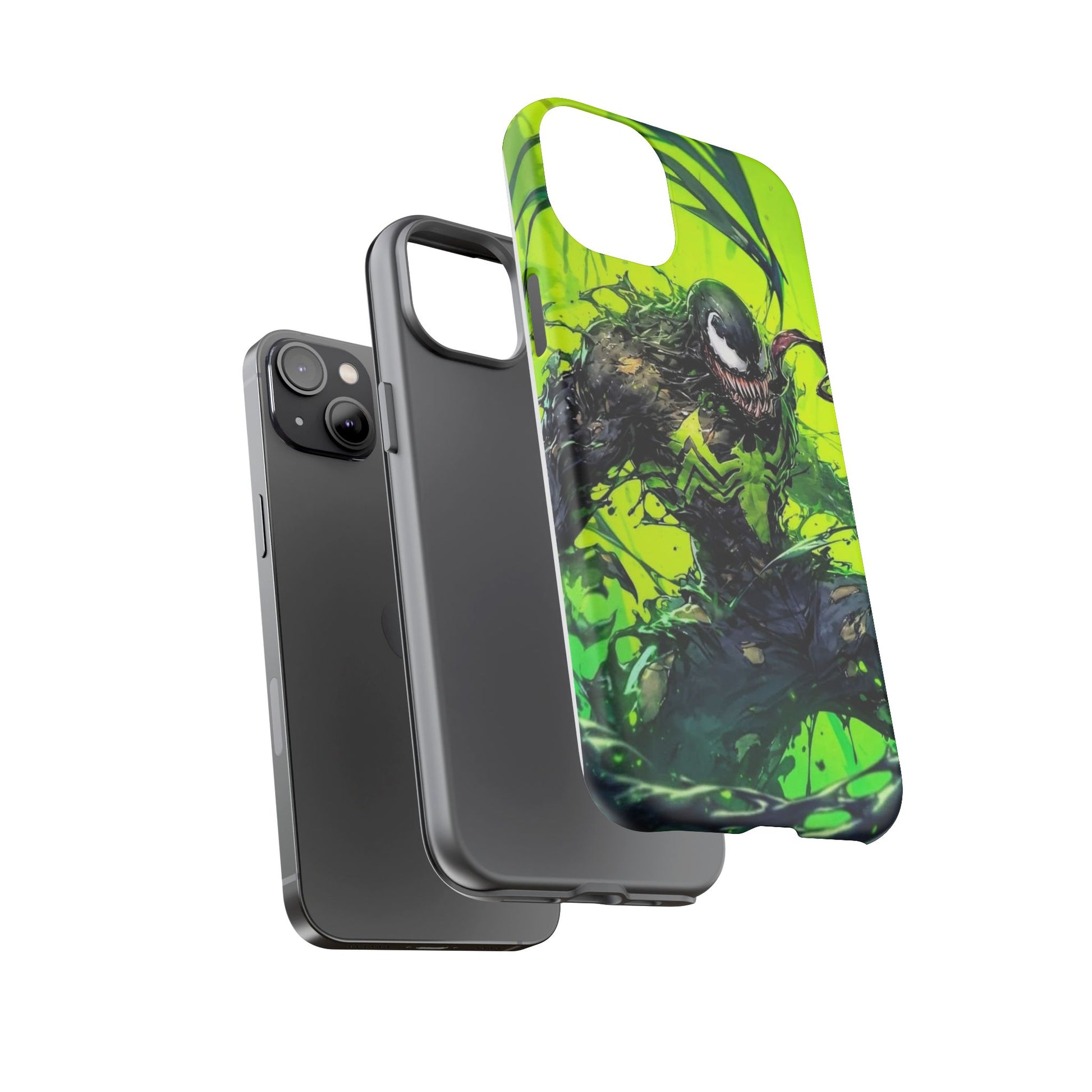 Evil Venom Phone Case, Tough Cases, Marvel Comics Phone for iPhones, Samsung, and Pixel