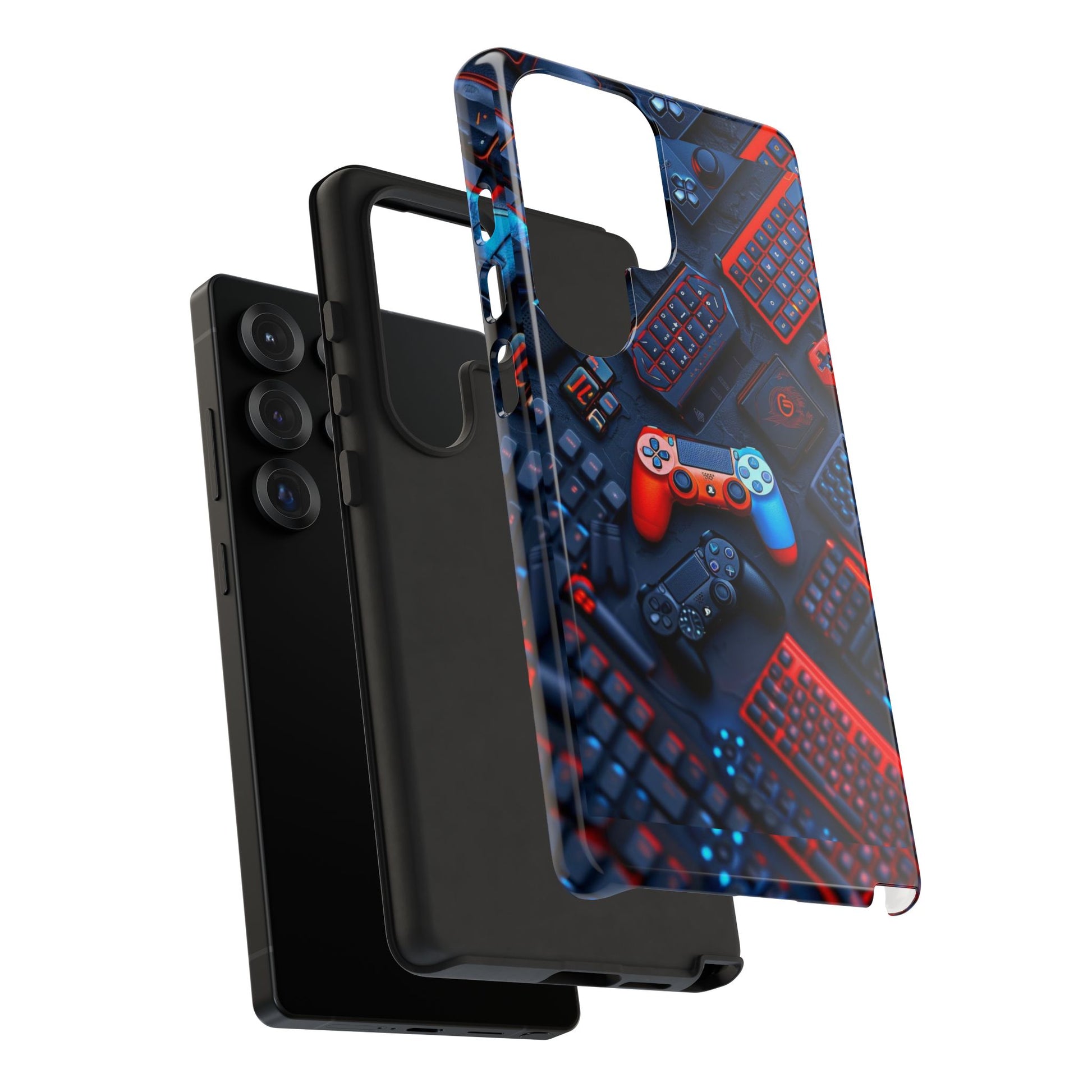 Gamer Themed Controllers Tough Cases for iPhones, Samsung, and Pixel