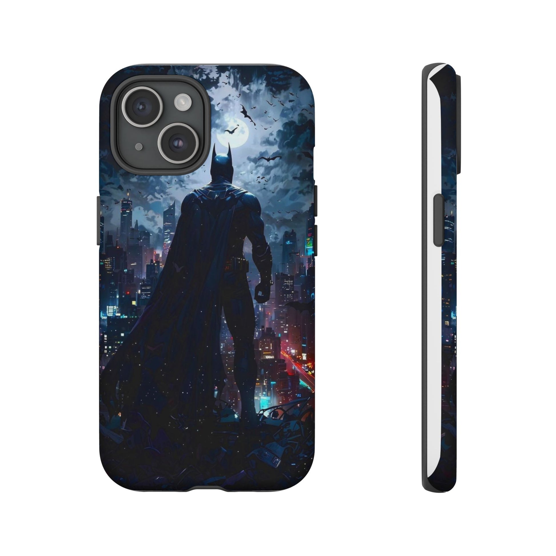 Gotham City Batman Tough Cases for iPhones, Samsung, and Pixel
