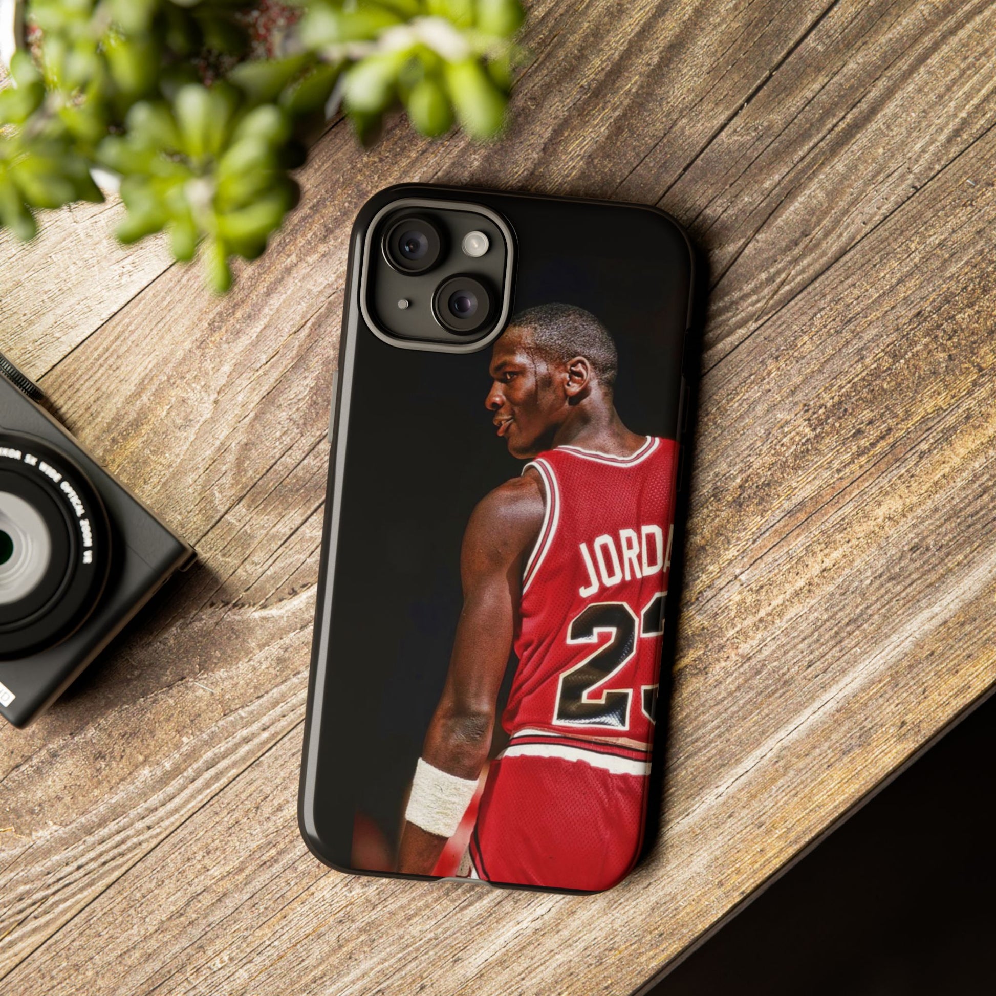 Basketball Legend Michael Jordan Tough Cases for iPhones, Samsung, and Pixel