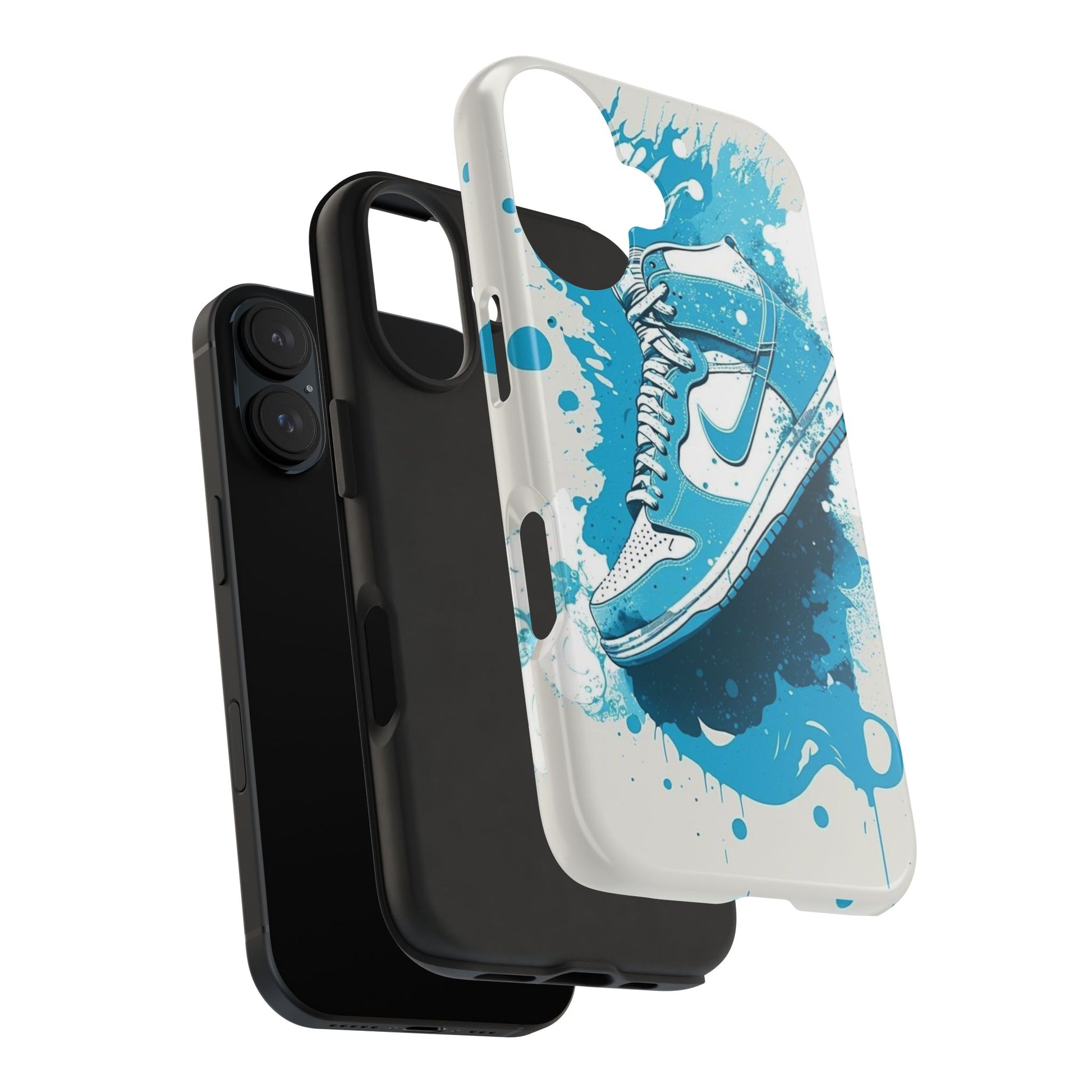 Baby Blue Jordan's Theme Phone Cases for Iphones & Samsung Phones