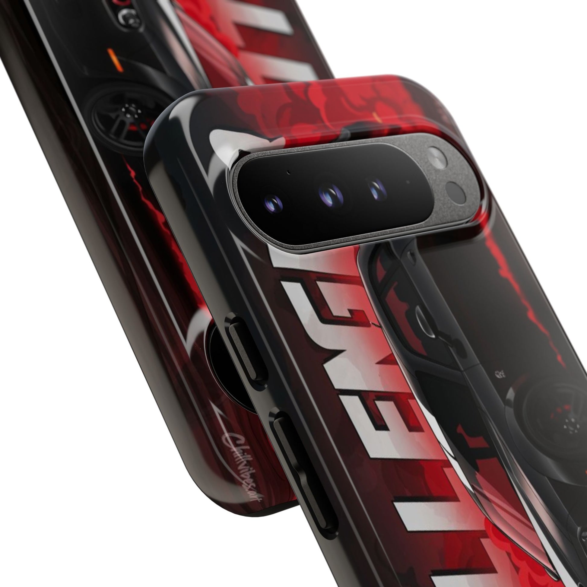 Hellcat Challenger Durable Tough Cases for iPhones, Samsung, and Pixel