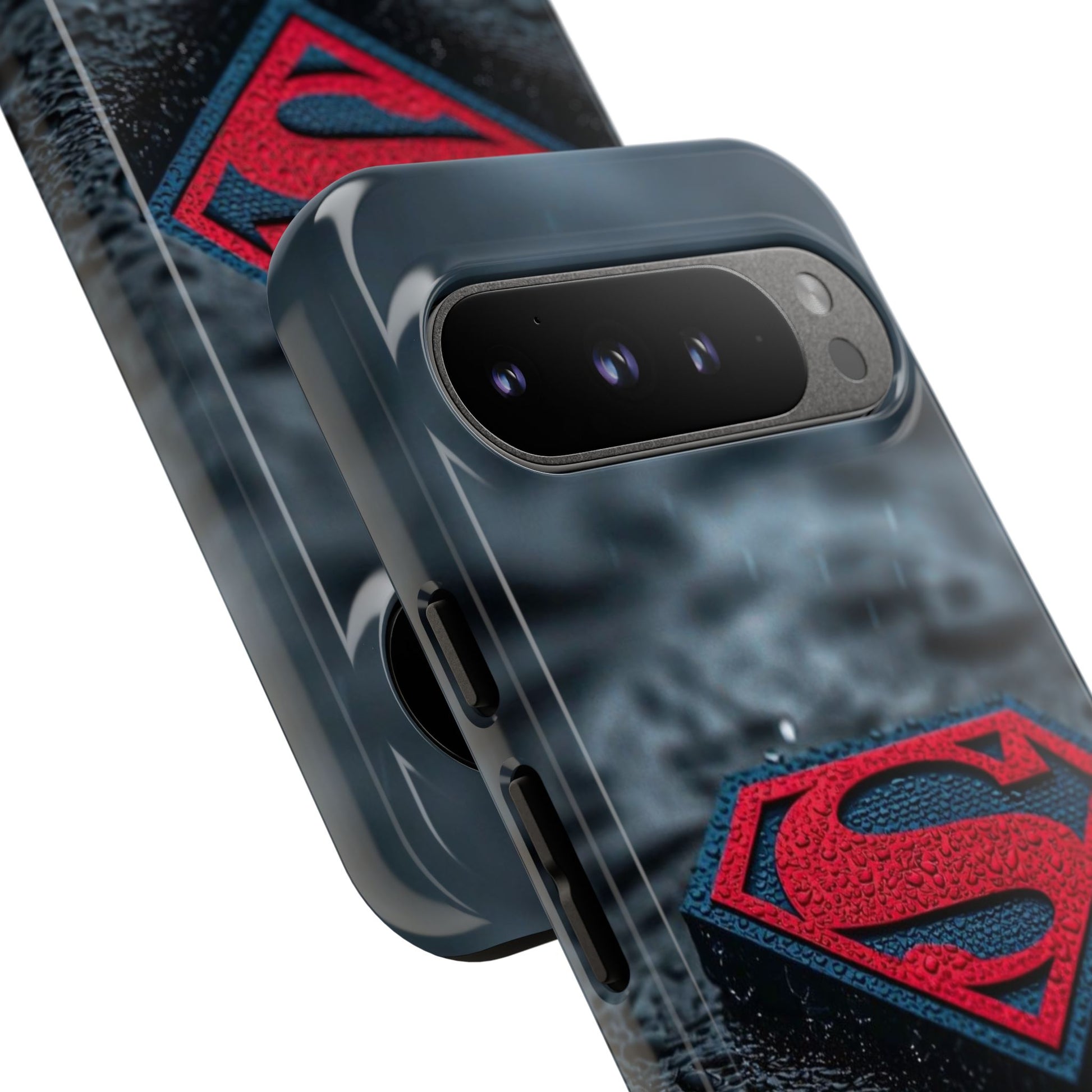Superman Logo Tough Cases for iPhones, Samsung, and Pixel