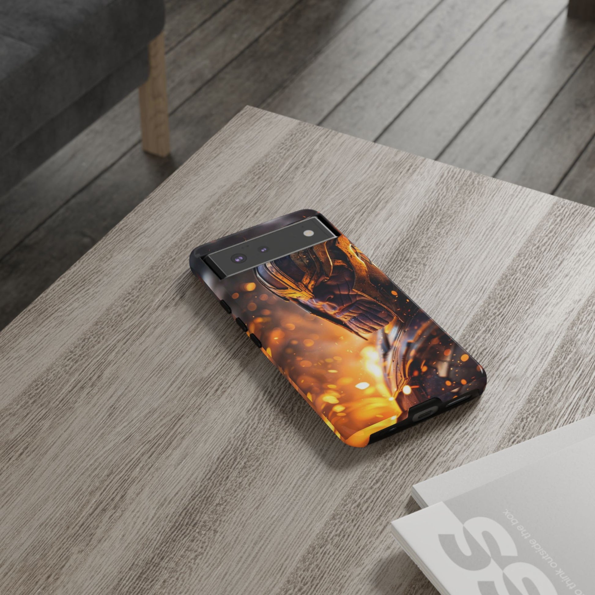 Marvel Villain Thanos Tough Cases for iPhones, Samsung, and Pixel