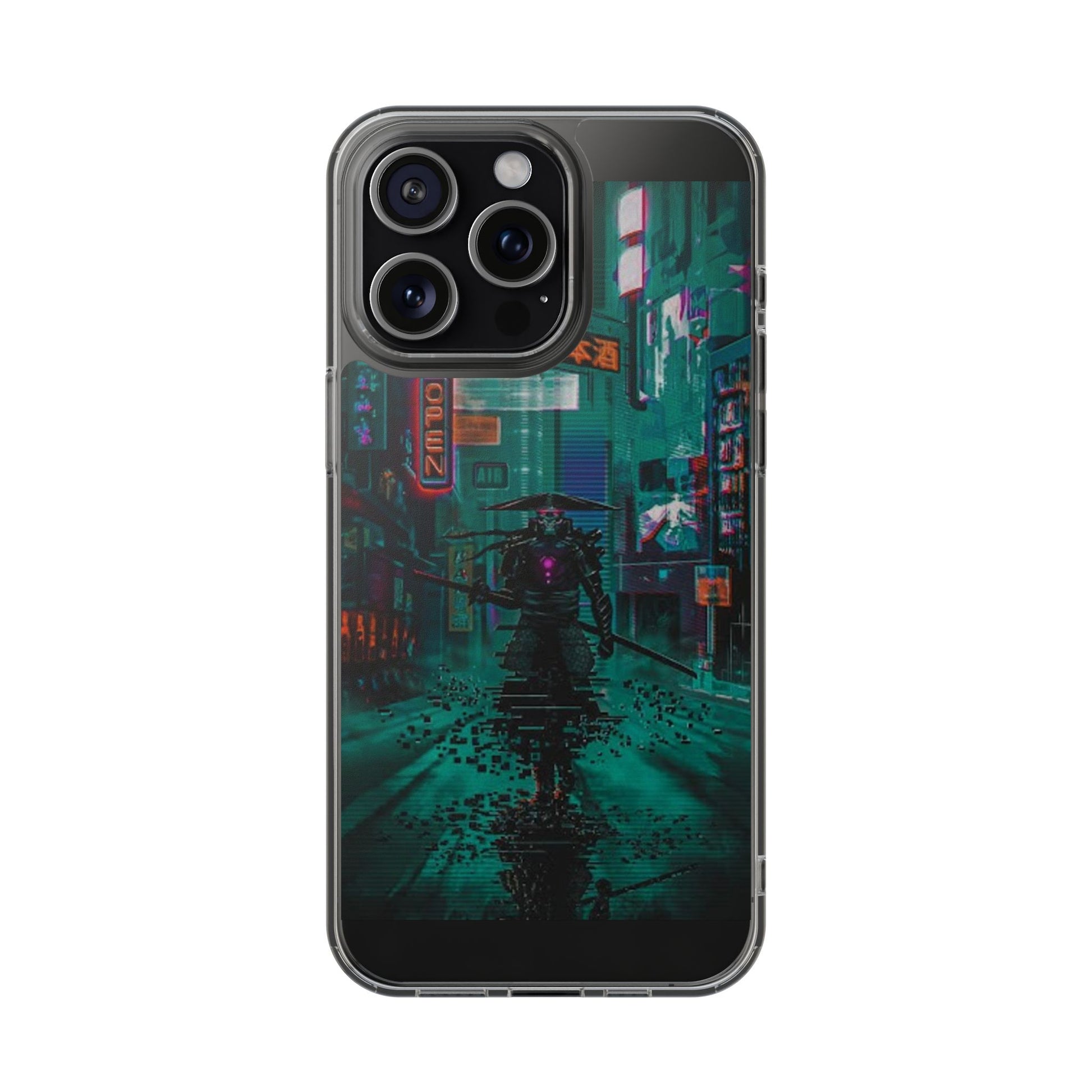 Samauri CyberPunk Game Inspired Phone Cover,