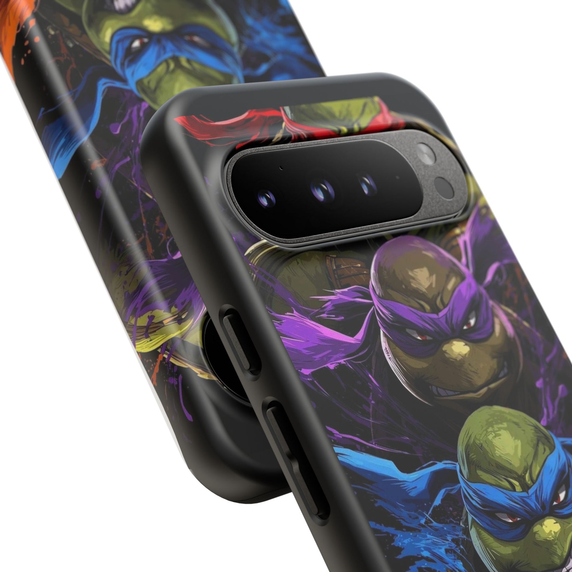Ninja Turtles Tough Cases for iPhones, Samsung, and Pixel
