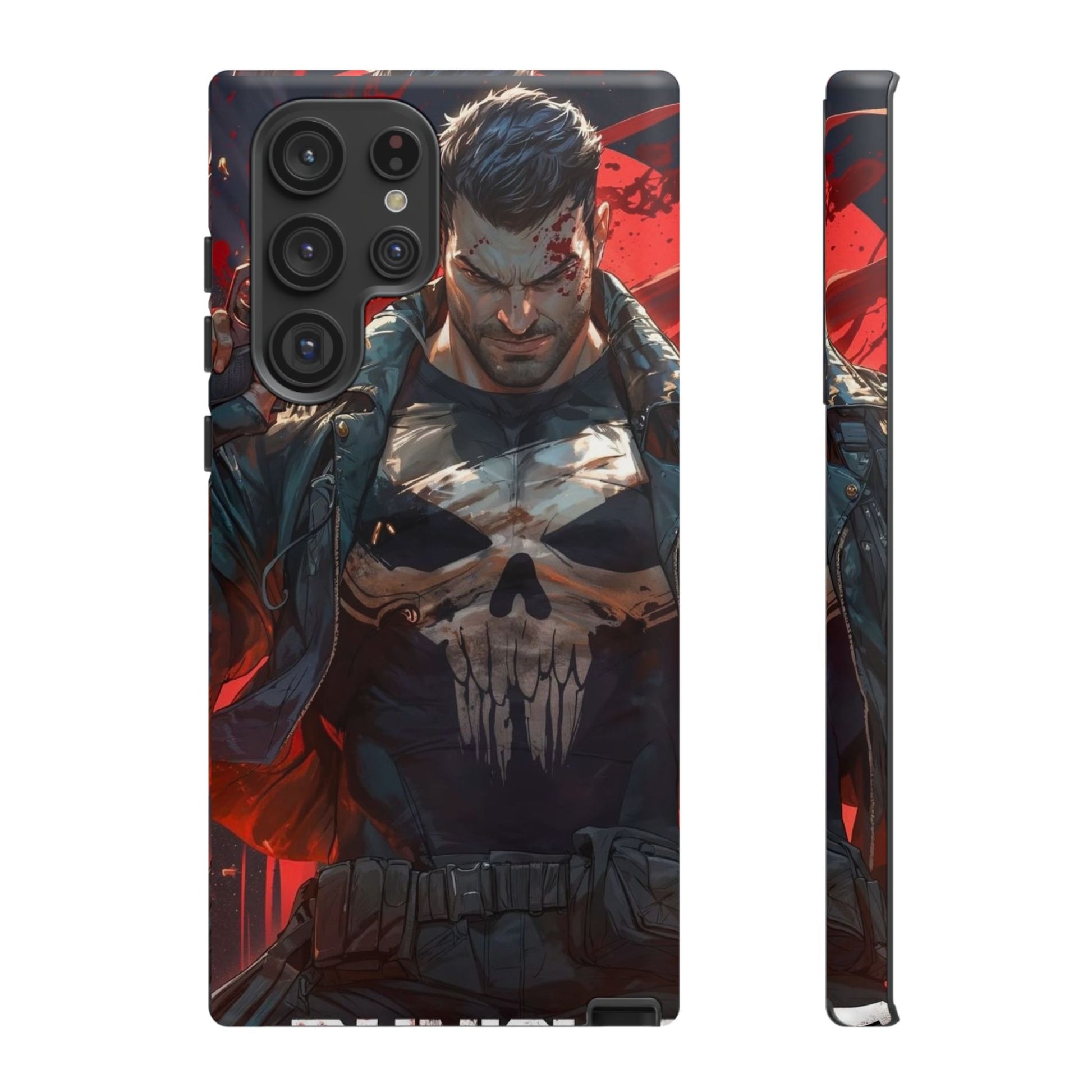 Punisher Tough Cases for iPhones, Samsung, and Pixel