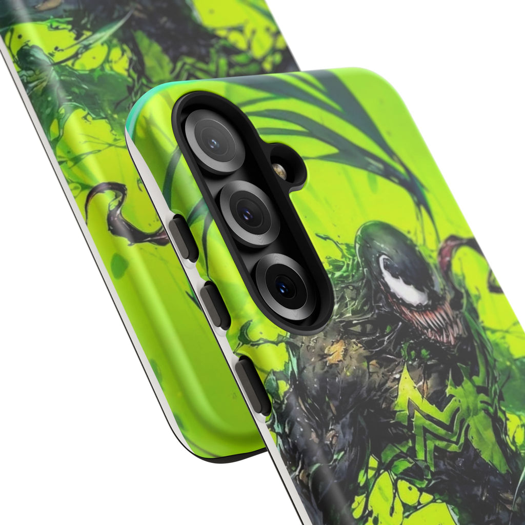 Evil Venom Phone Case, Tough Cases, Marvel Comics Phone for iPhones, Samsung, and Pixel