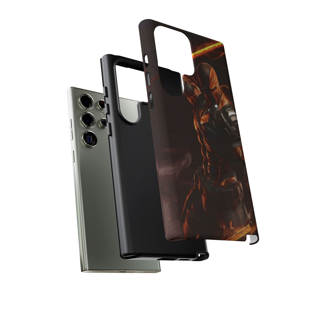 DC Comics Death Stroke Tough Cases for iPhones, Samsung, and Pixel
