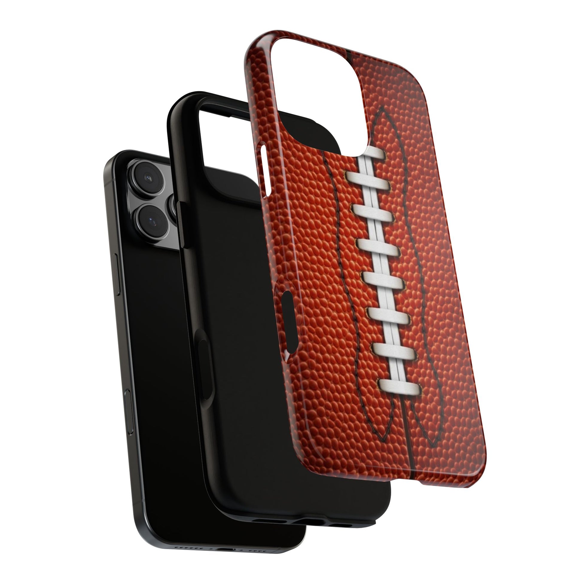 Football Pigskin Print Tough Cases for iPhones, Samsung, and Pixel