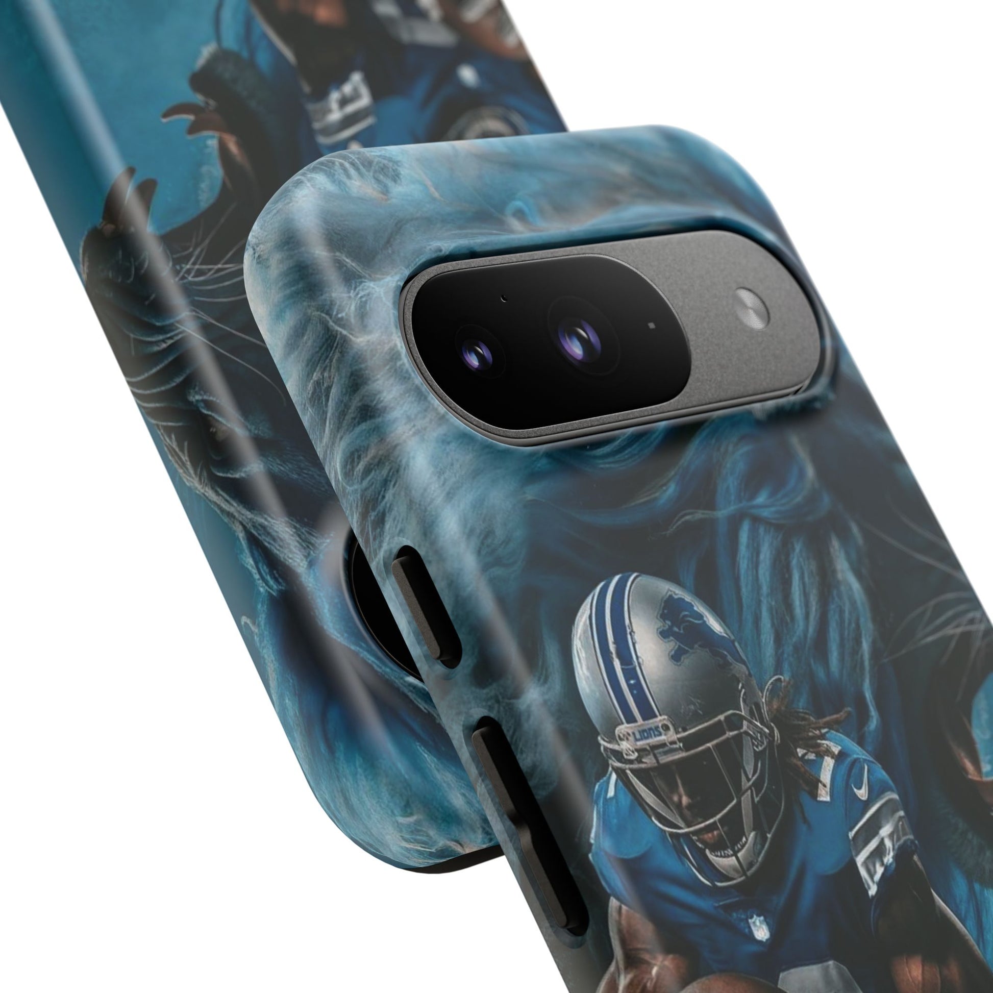 Detroit Lions Player Football Phone Case, Tough Cases for iPhones, Samsung, and Pixel
