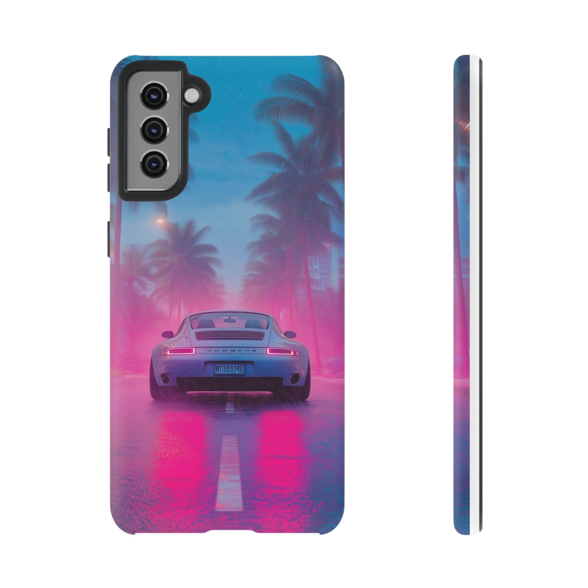 Miami Vice Porsche Phone Case for iPhone, Samsung Galaxy, & Pixel Phones
