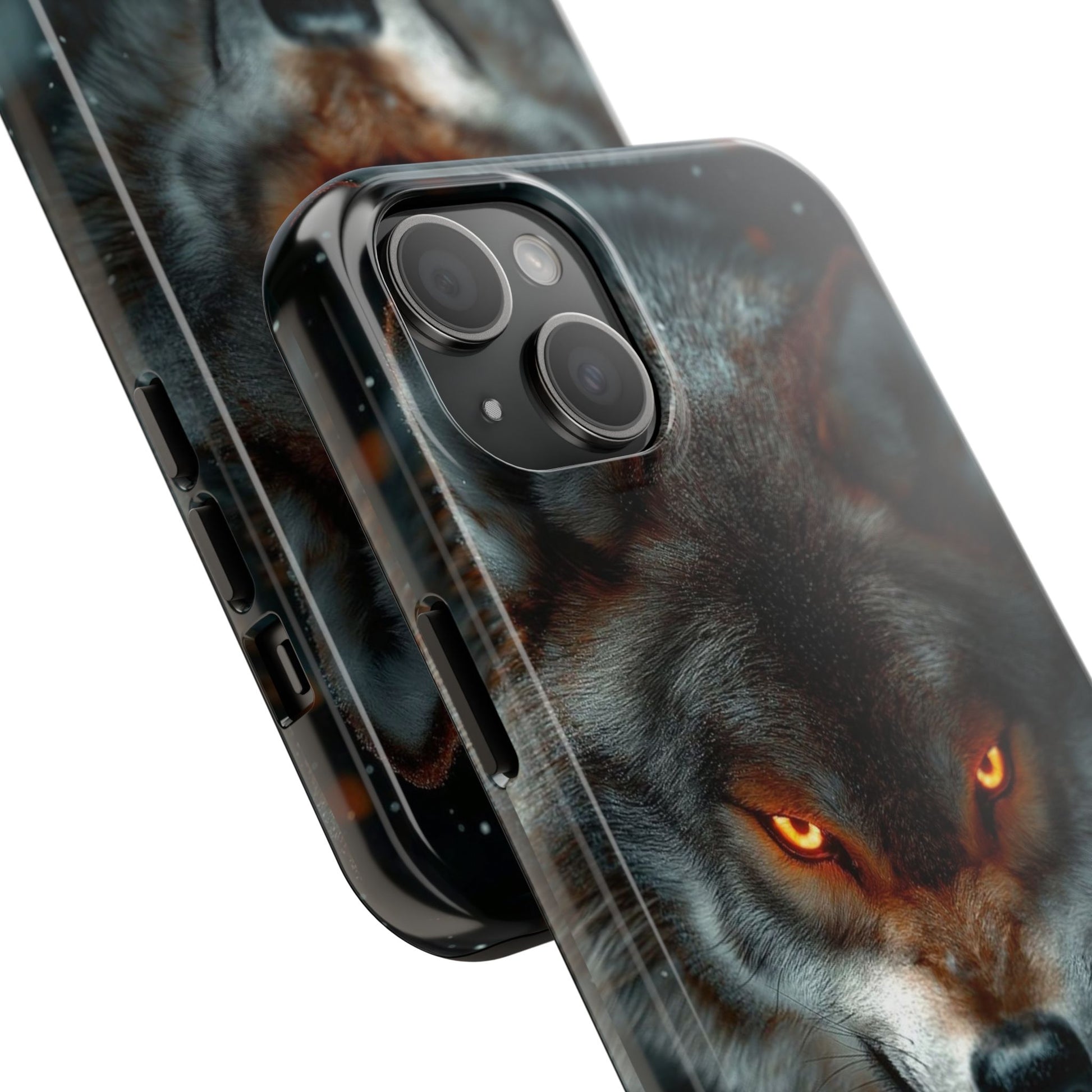 Alpha Male Wolf Themed Tough Phone Cases for Iphones & Samsung Phones