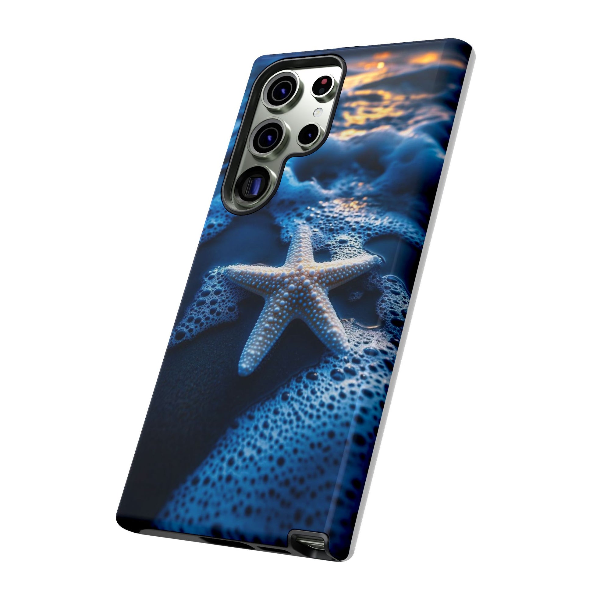 Starfish Beach Tough Cases for iPhones, Samsung, and Pixel